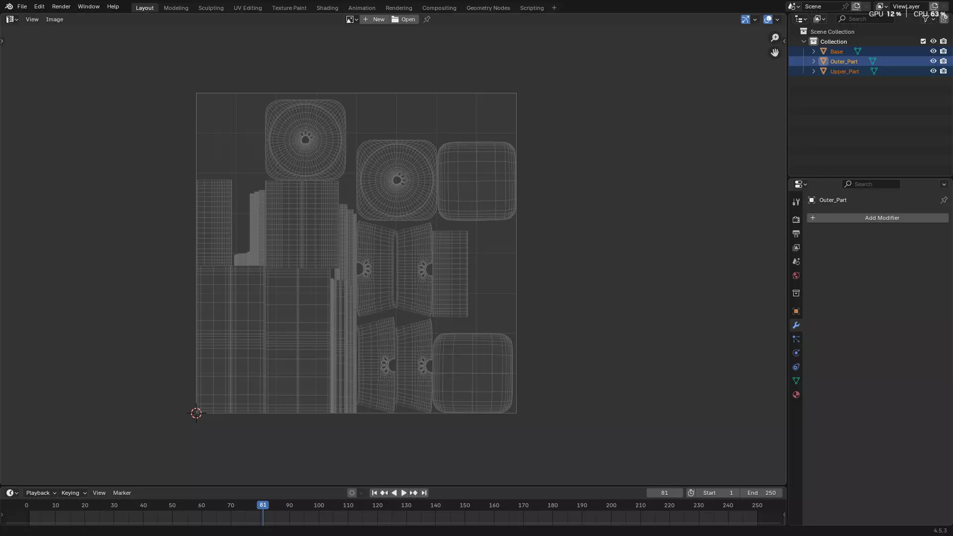 Pet Water Bowl 3D model_69
