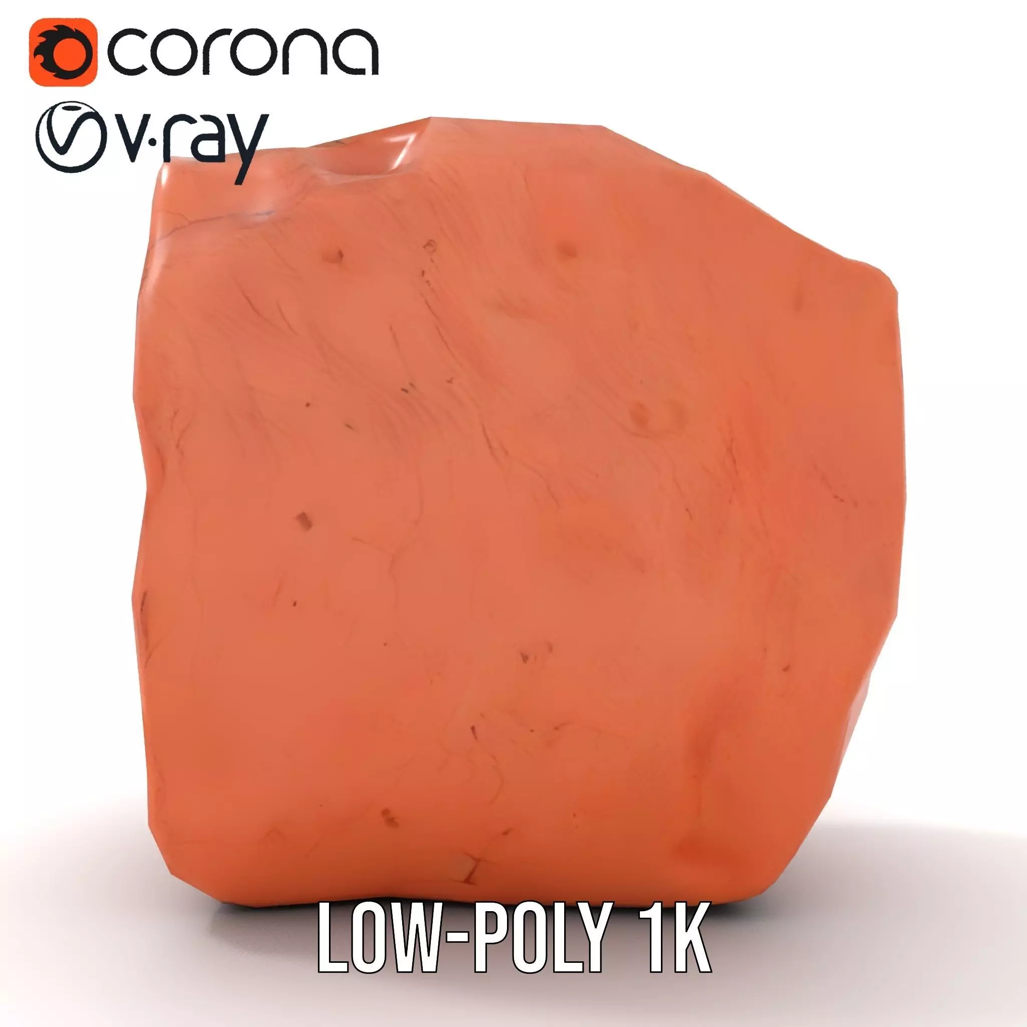 Rustic Terracotta Boulder model pack Texture_21