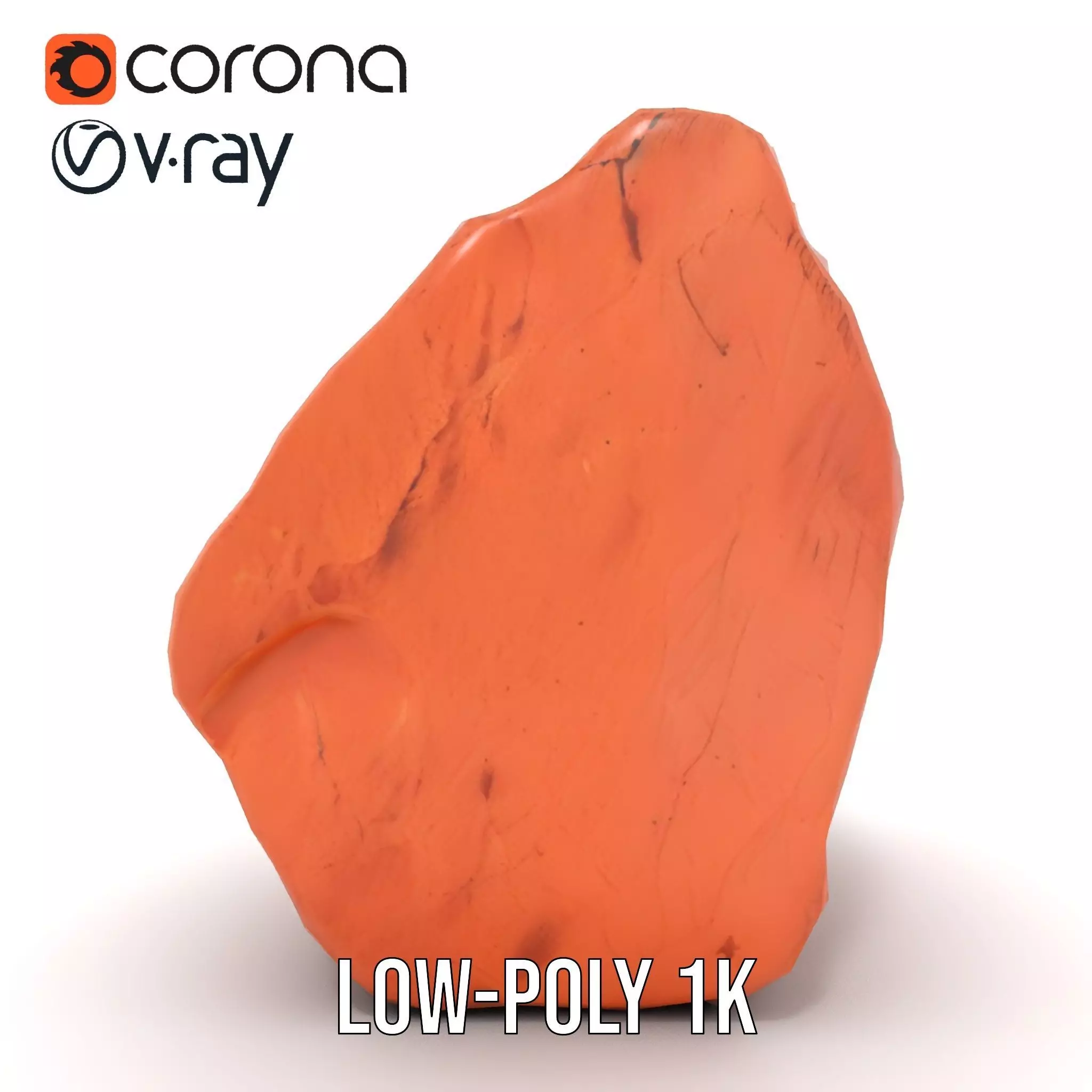 Rustic Terracotta Boulder model pack Texture_19