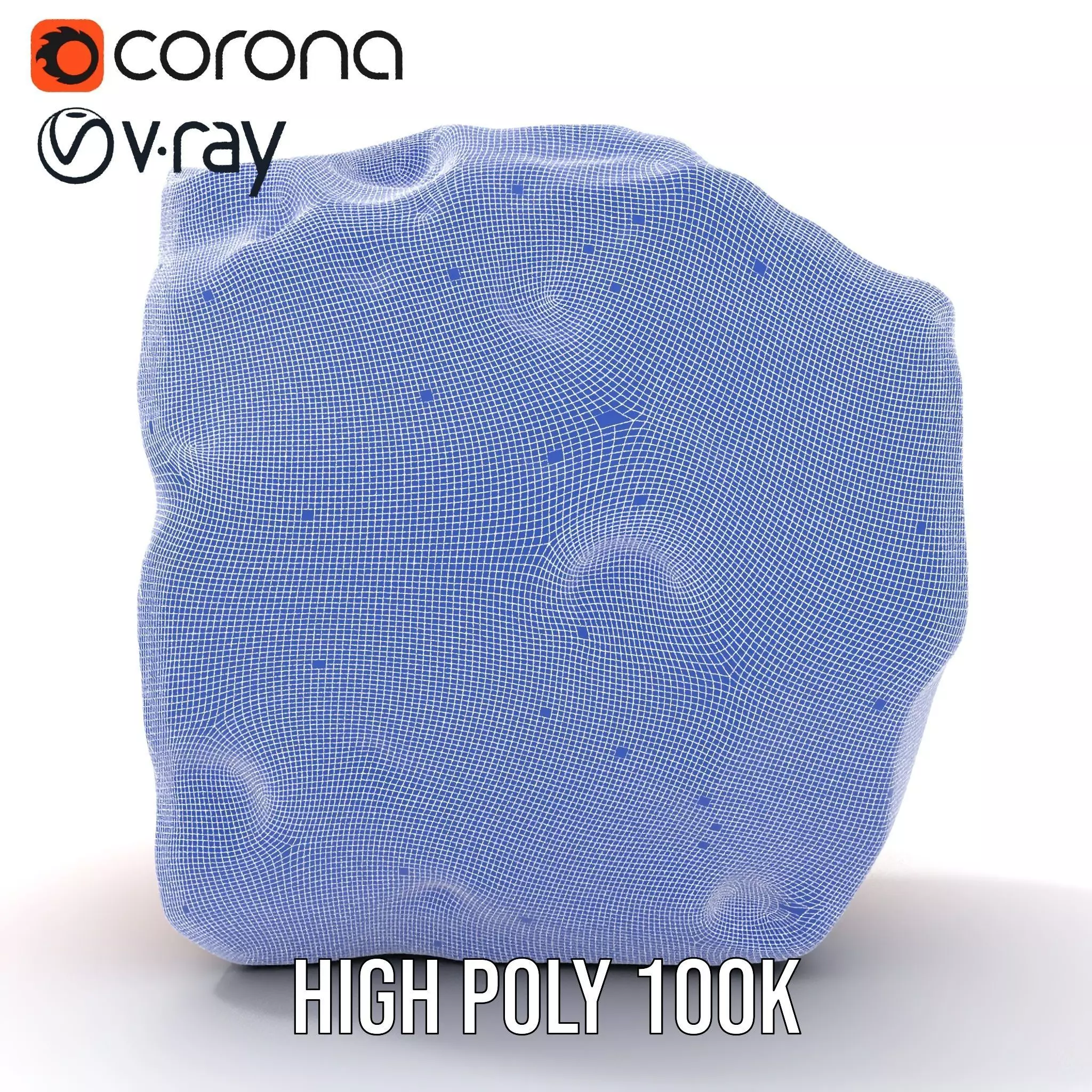 Rustic Terracotta Boulder model pack Texture_28