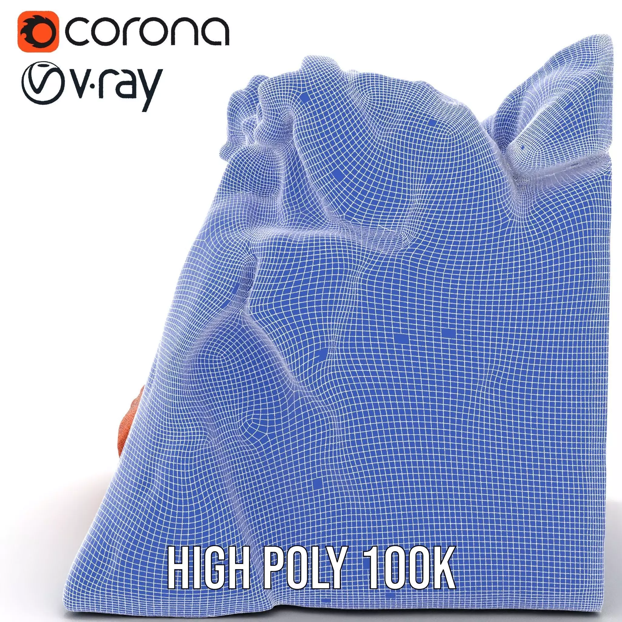 Rustic Cliff Formation model pack Low-poly 3D model_33