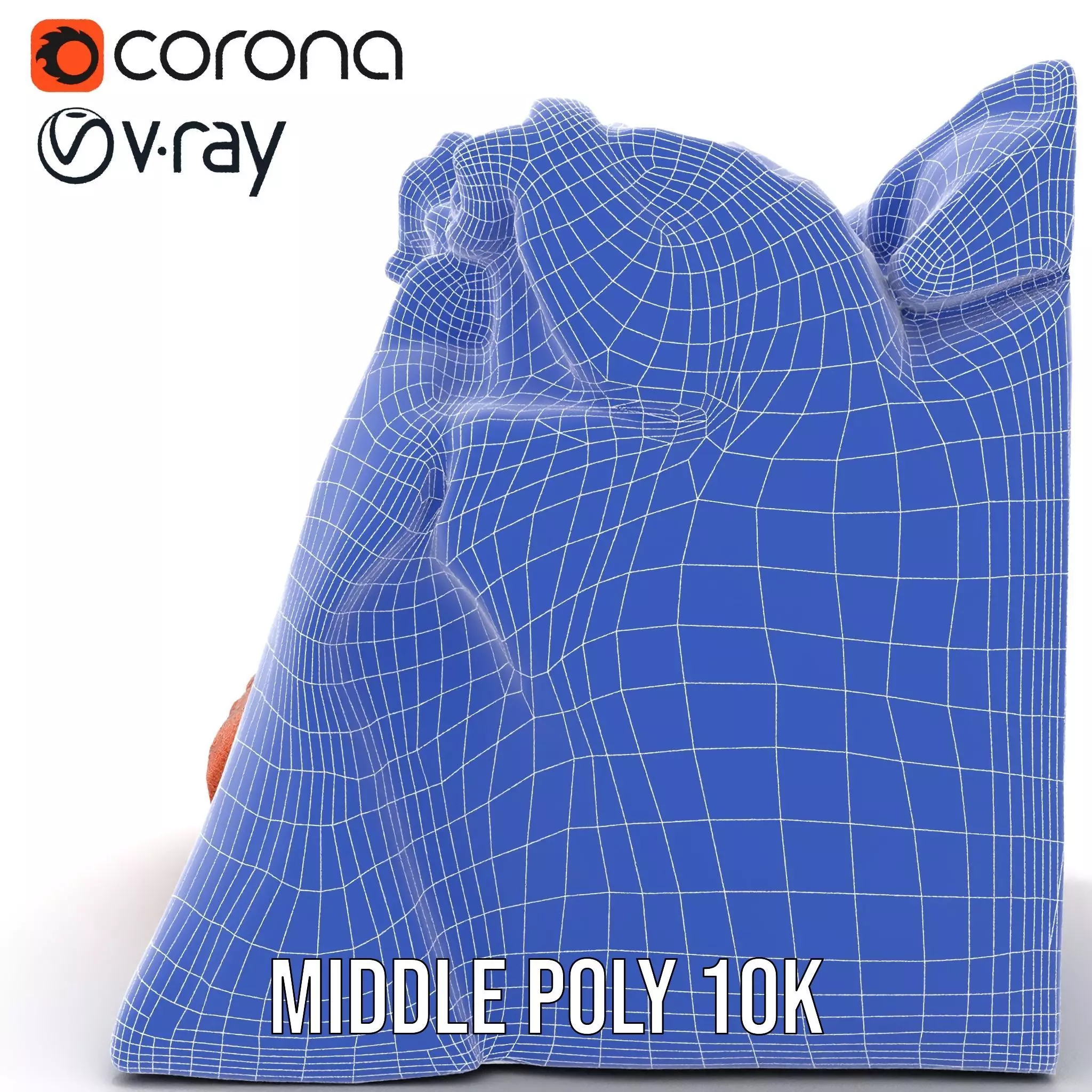 Rustic Cliff Formation model pack Low-poly 3D model_29