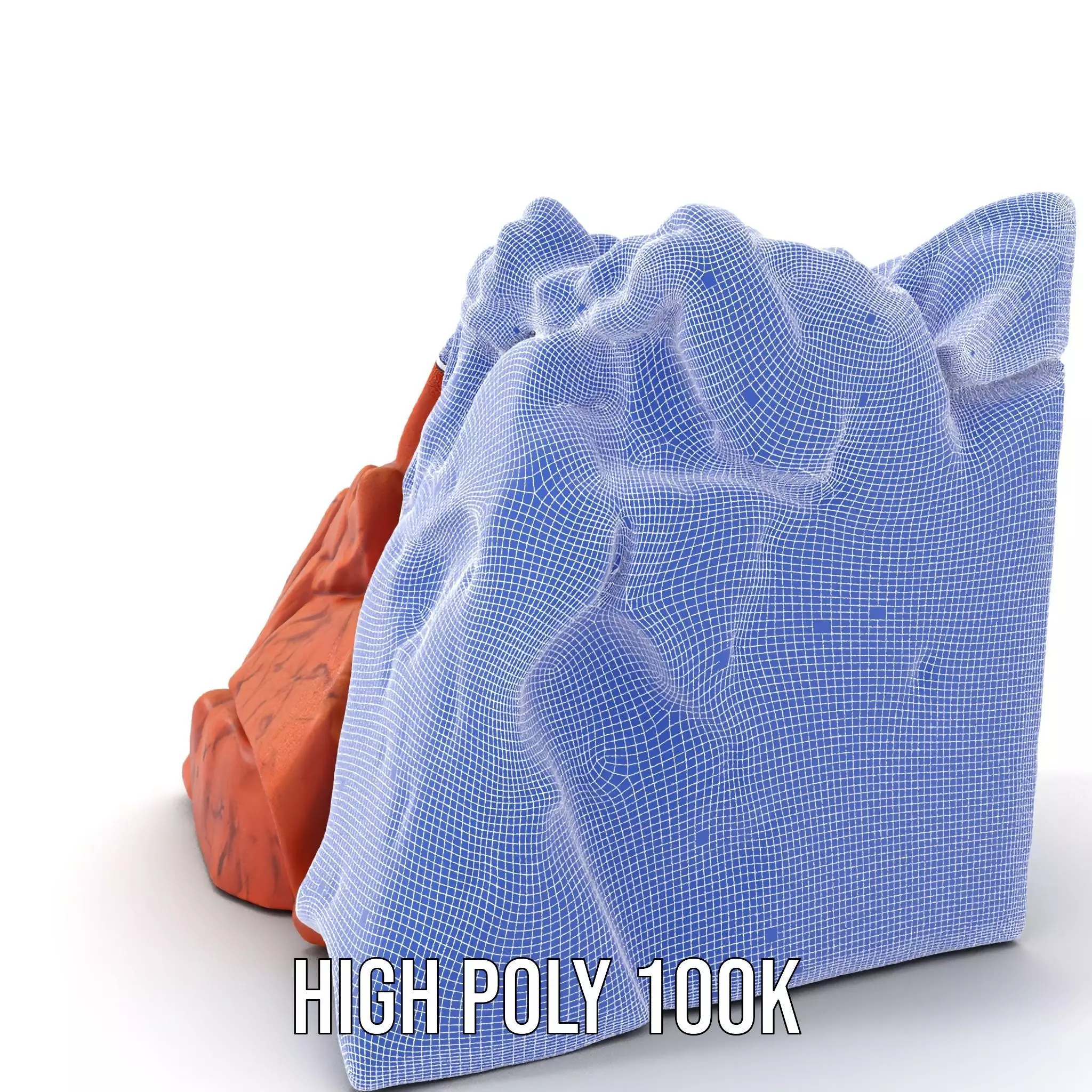 Rustic Cliff Formation model pack Low-poly 3D model_4