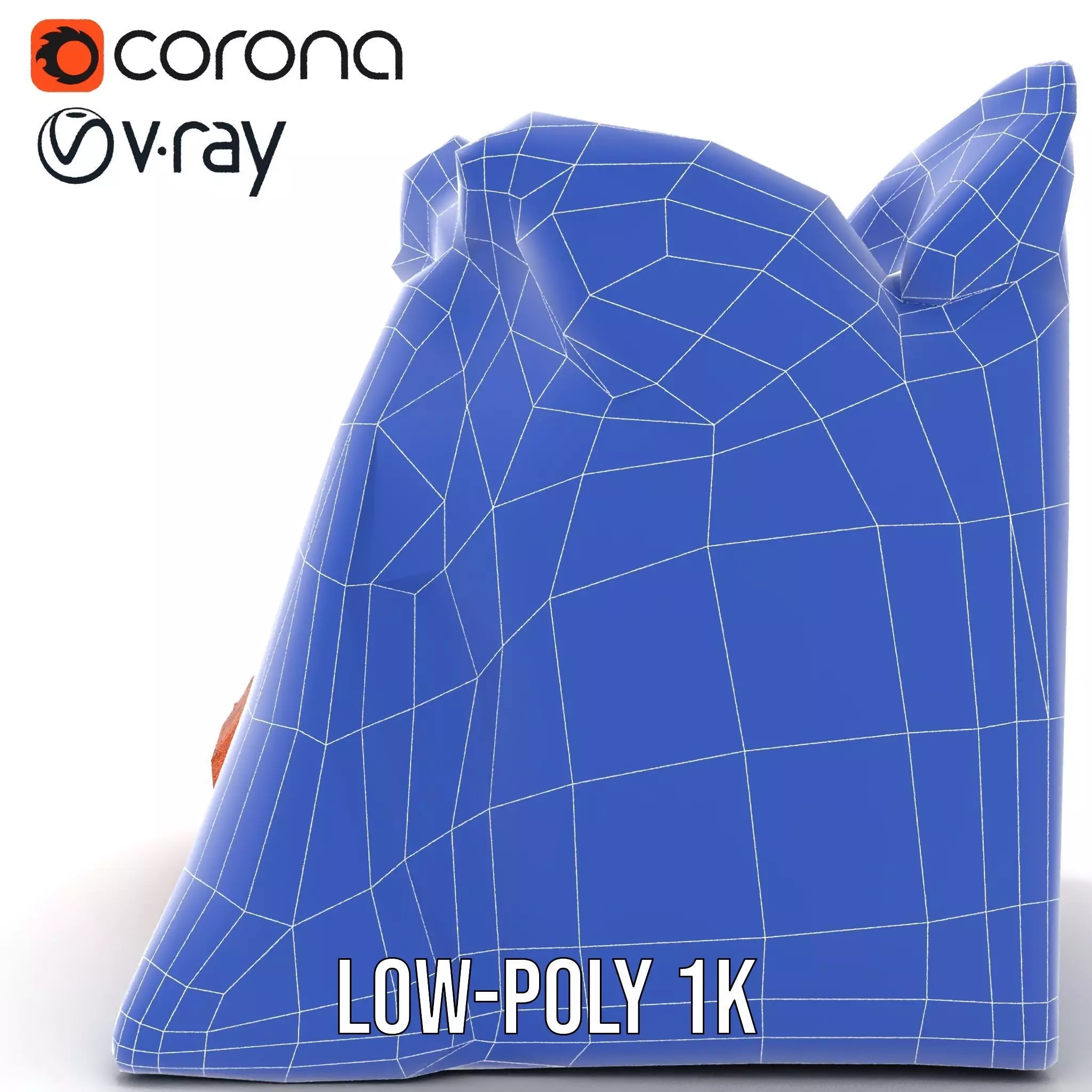 Rustic Cliff Formation model pack Low-poly 3D model_25