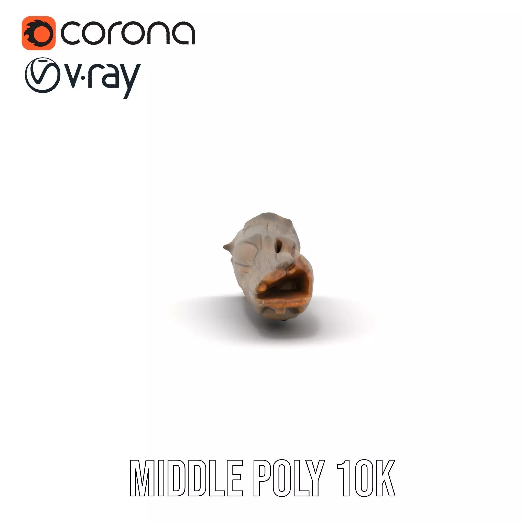 Rustic Driftwood model pack Low-poly 3D model_27