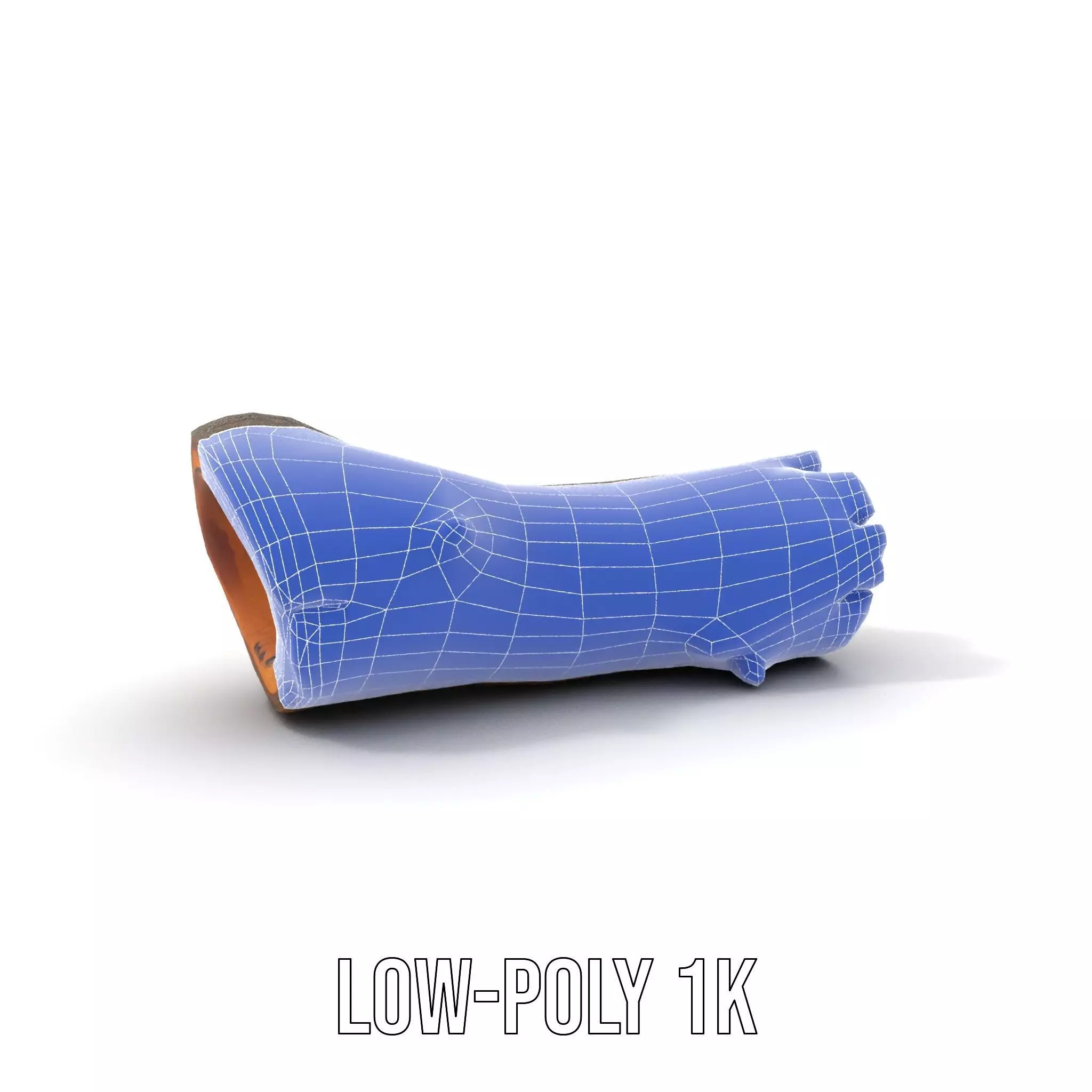Realistic Wood Log model pack Low-poly 3D model_16