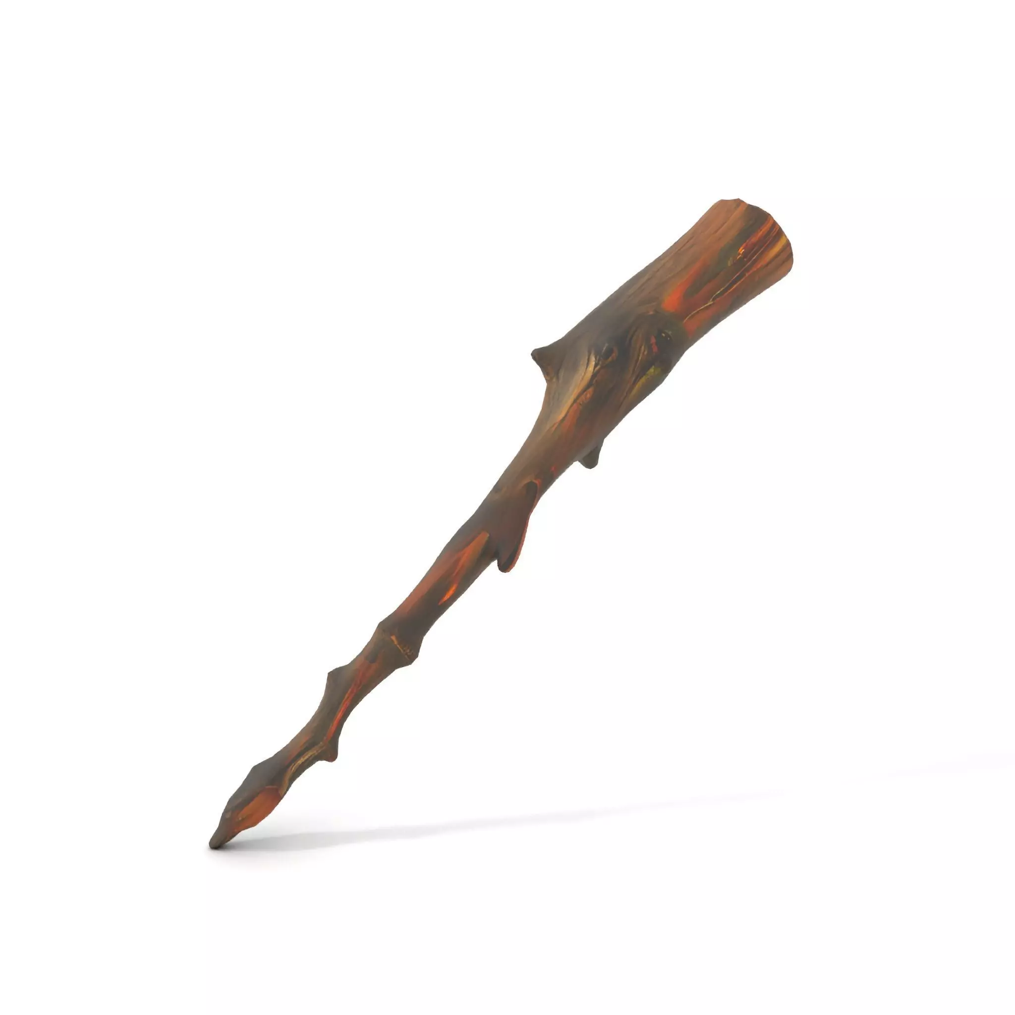 Realistic Wooden Branch model pack Low-poly 3D model_9