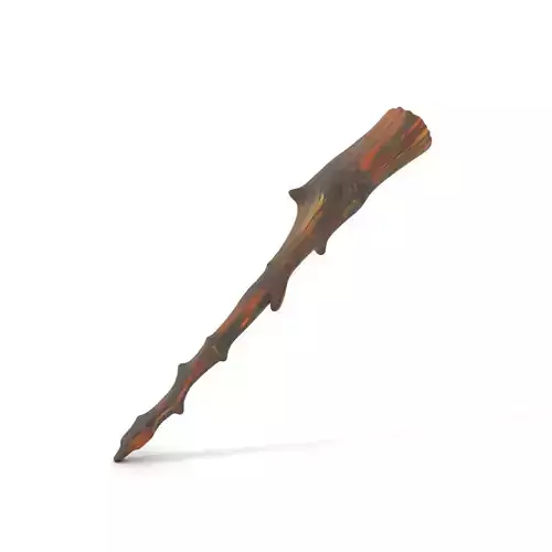 Realistic Wooden Branch model pack Low-poly 3D model