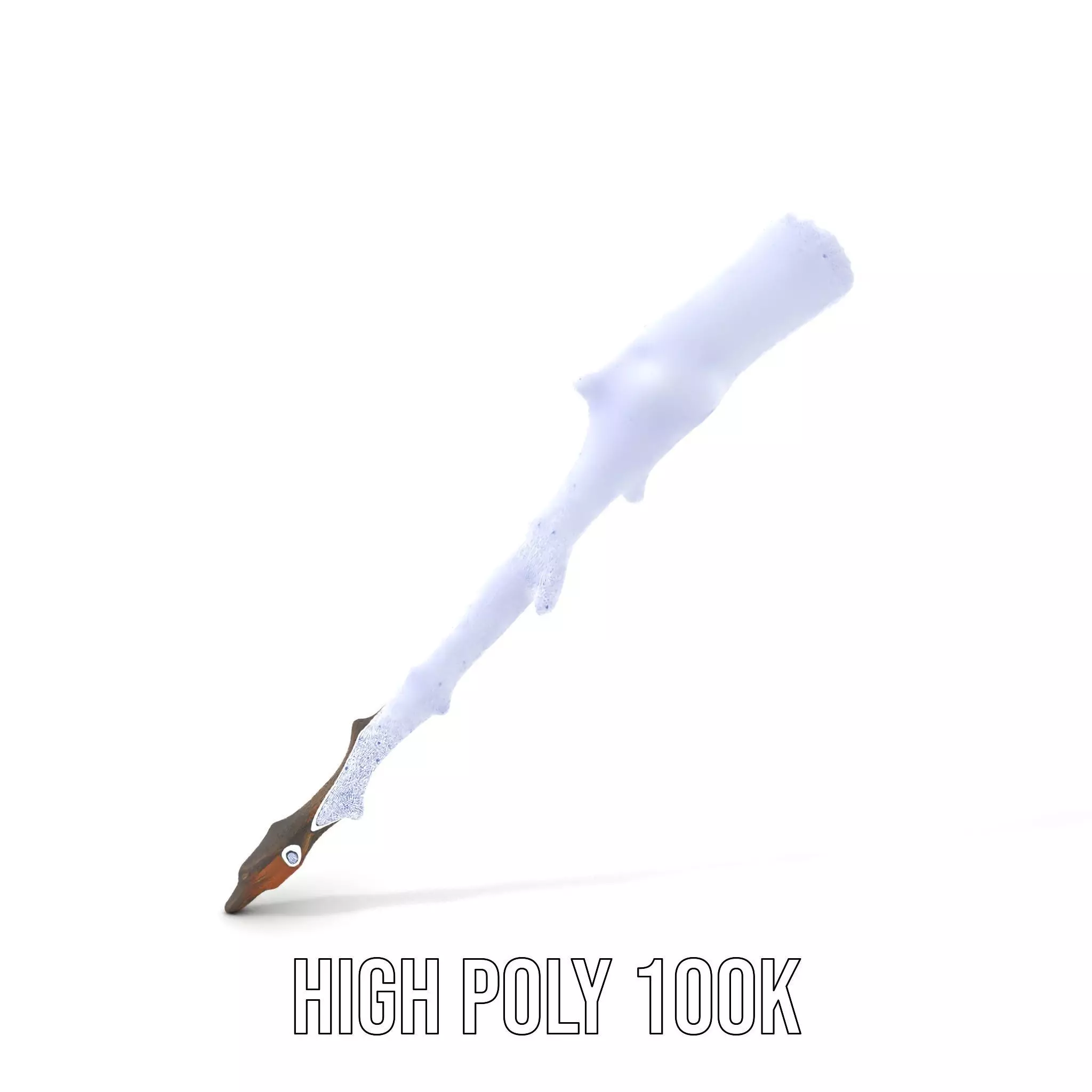 Realistic Wooden Branch model pack Low-poly 3D model_4