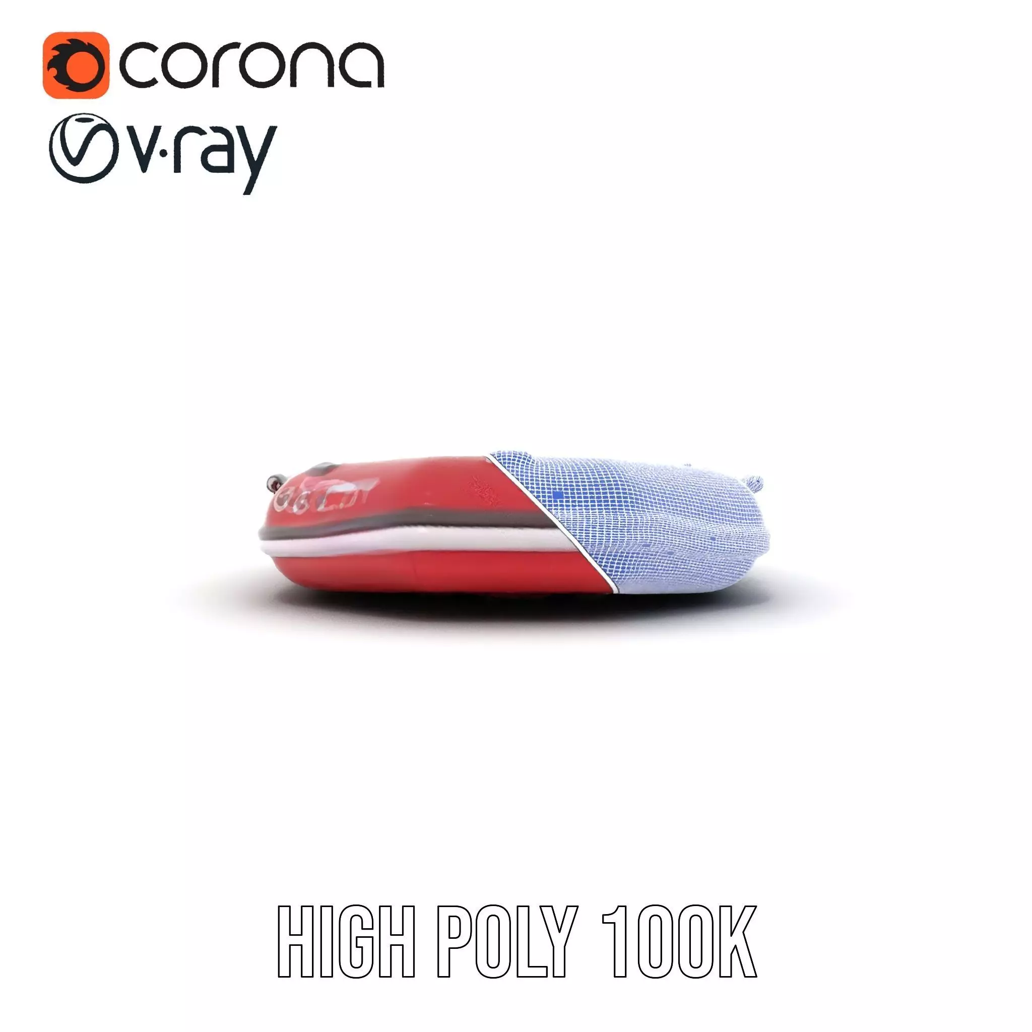 Scarlet Inflatable Boat model pack Low-poly 3D model_33