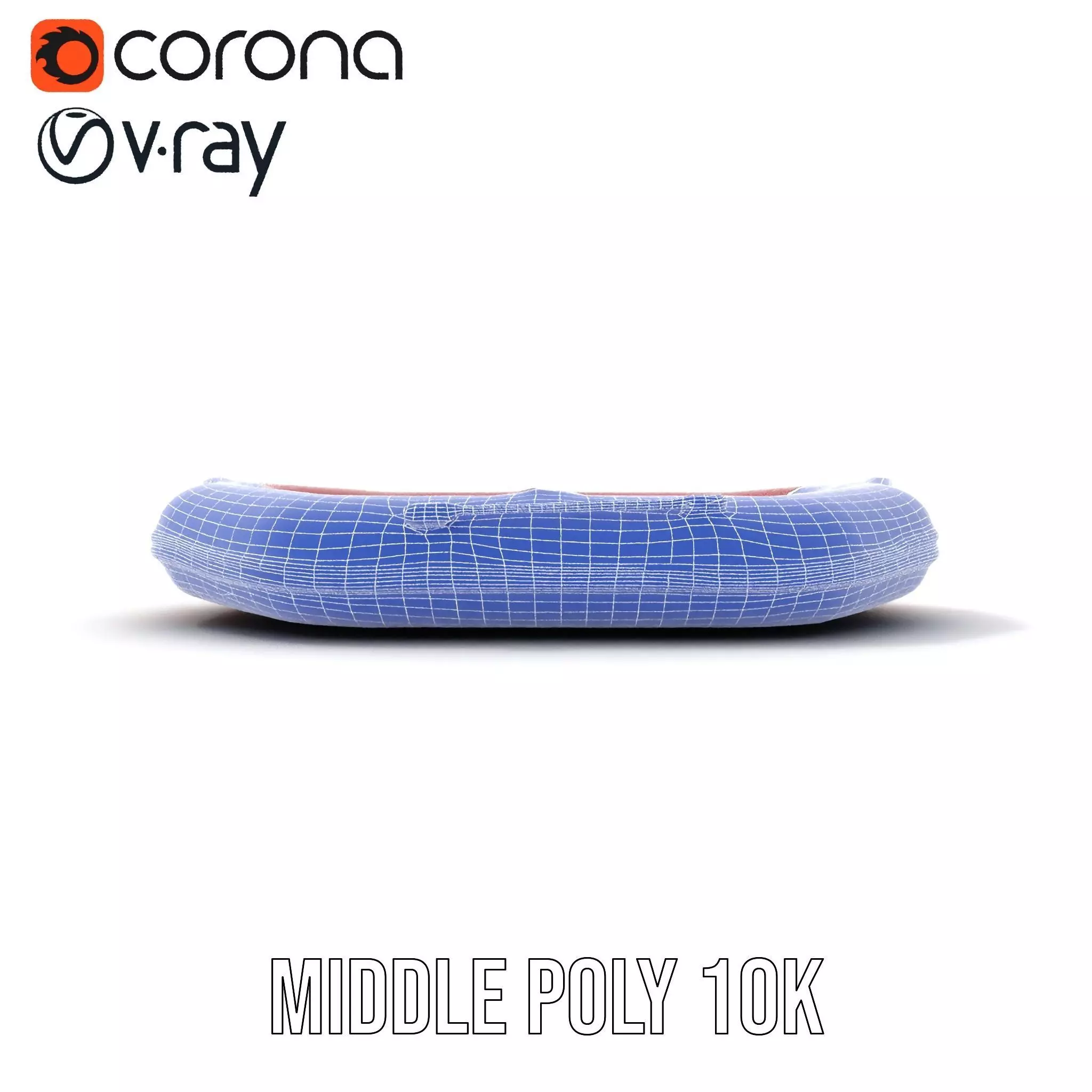 Scarlet Inflatable Boat model pack Low-poly 3D model_16