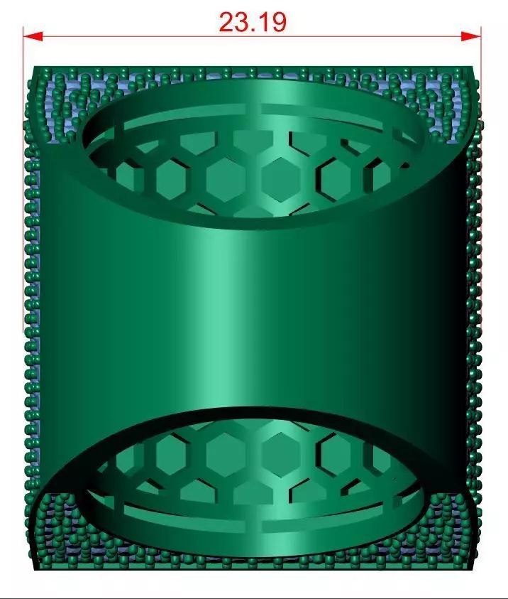 Custom Initial A to Z Letter Diamond Ring - Alphabet Rings 3D print model_9