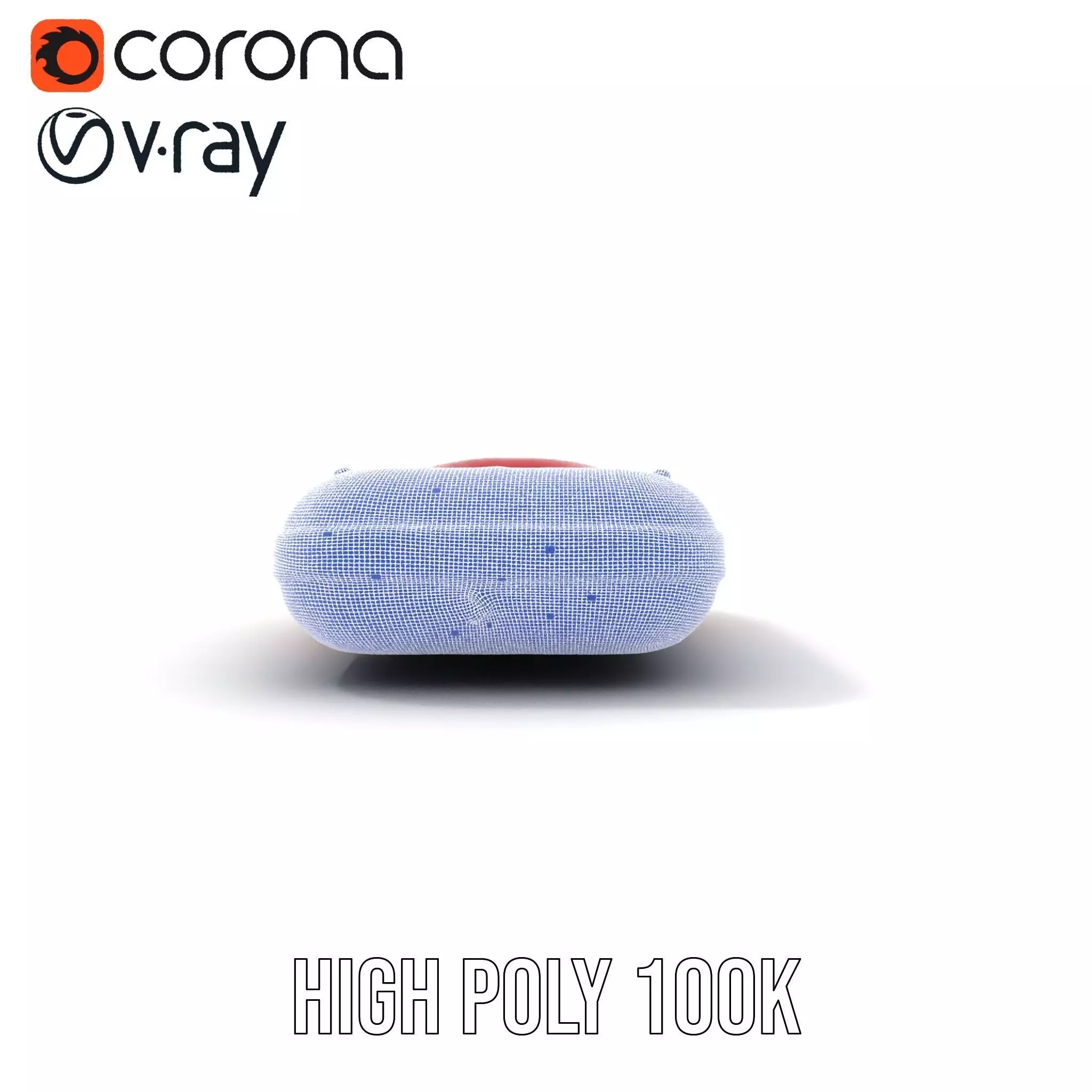 Red Inflatable Boat model pack Low-poly 3D model_32