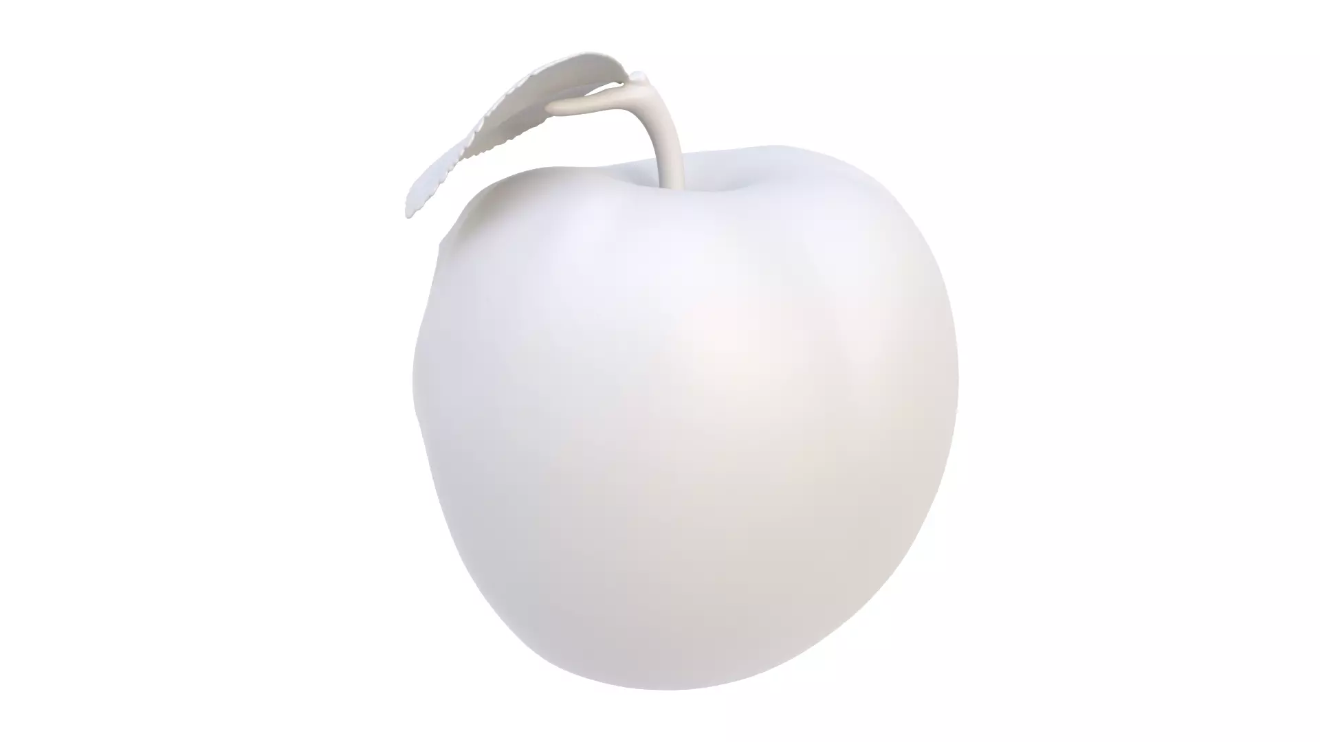 Halloween apple 04 3D model_3