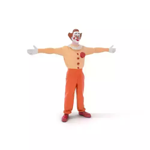 Colorful Clown Costume model pack Low-poly 3D model