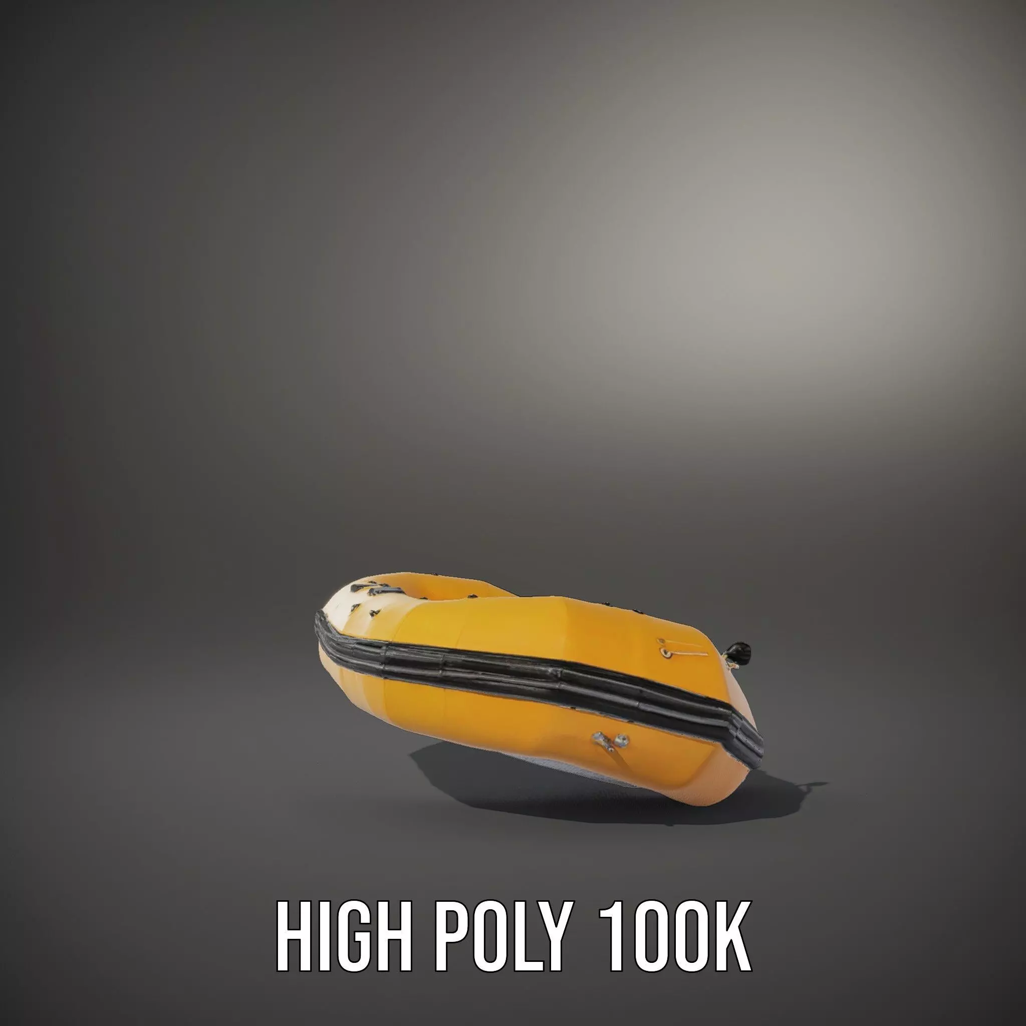 Vibrant Raft model pack Low-poly 3D model_11