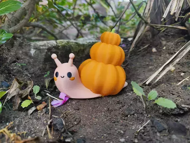 Halloween Special - Pumpkin Snail