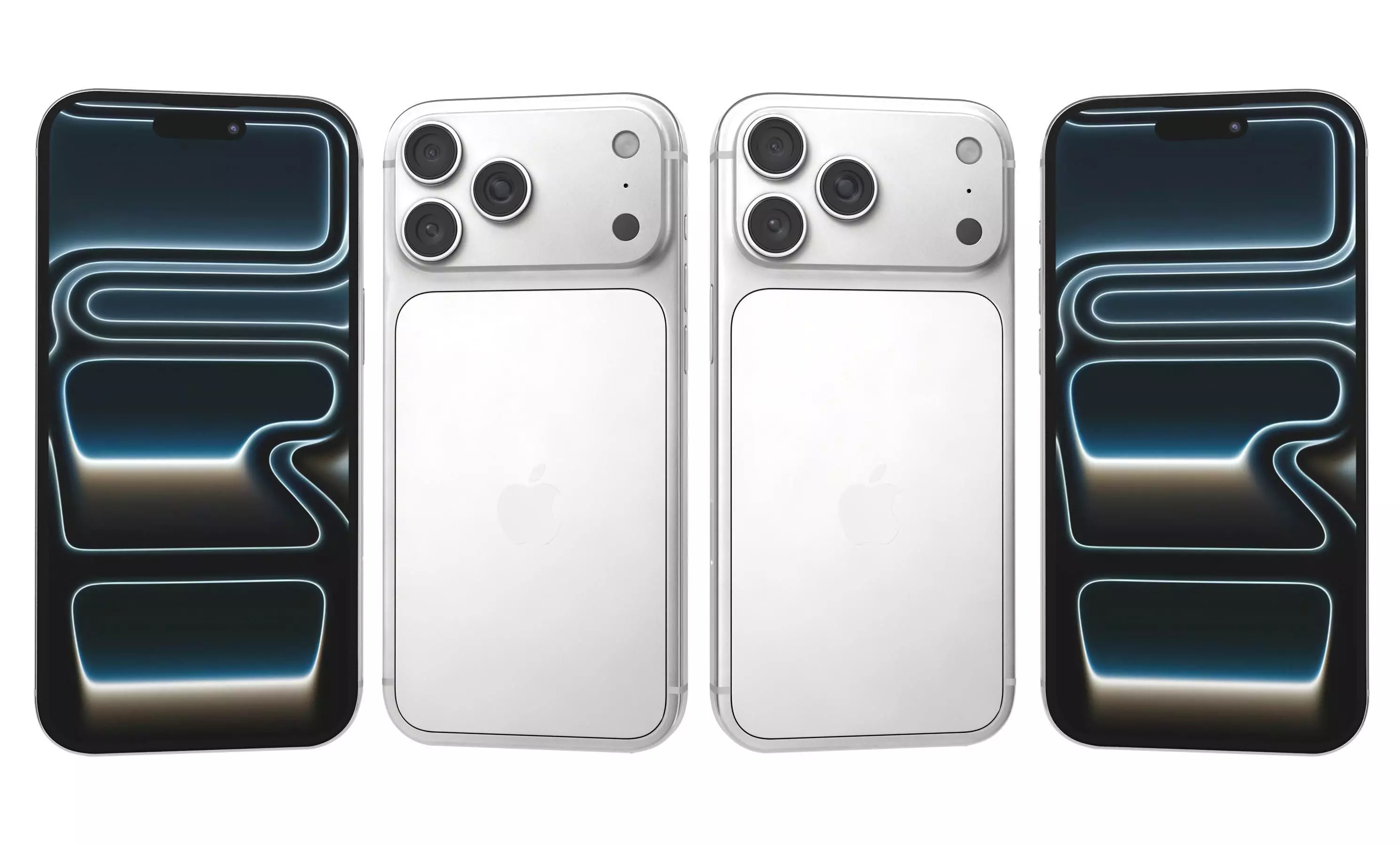 Apple iPhone 17 Pro Max All Colors 3D model_5