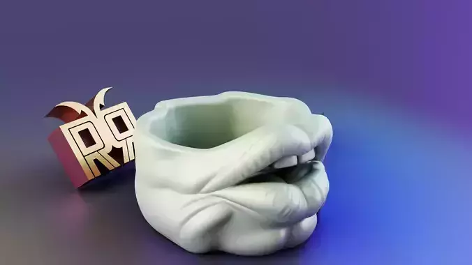 Lips Ashtrays 3D print model