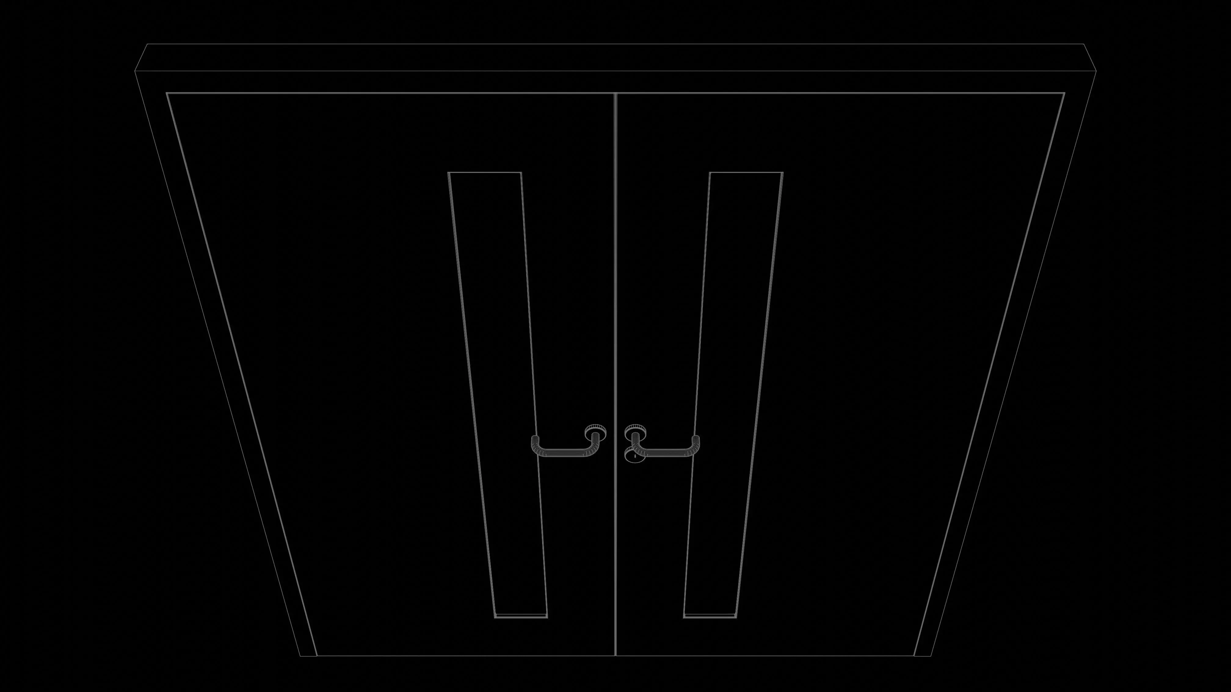 Door 25O32 3D model_5