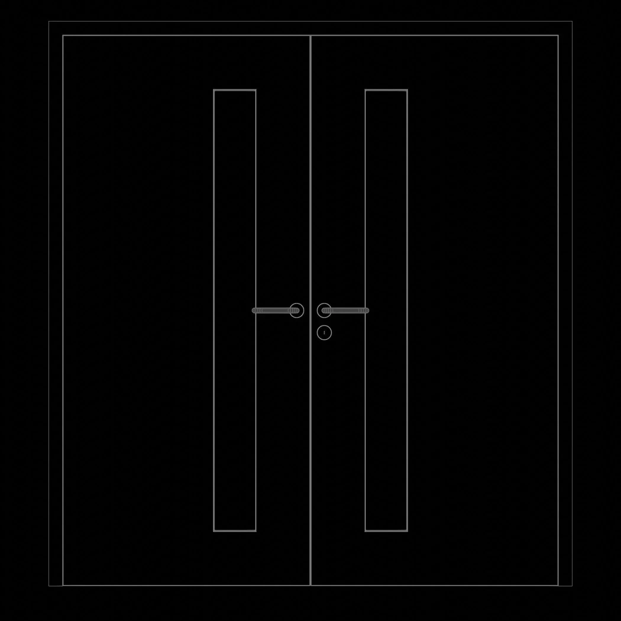 Door 25O32 3D model_6