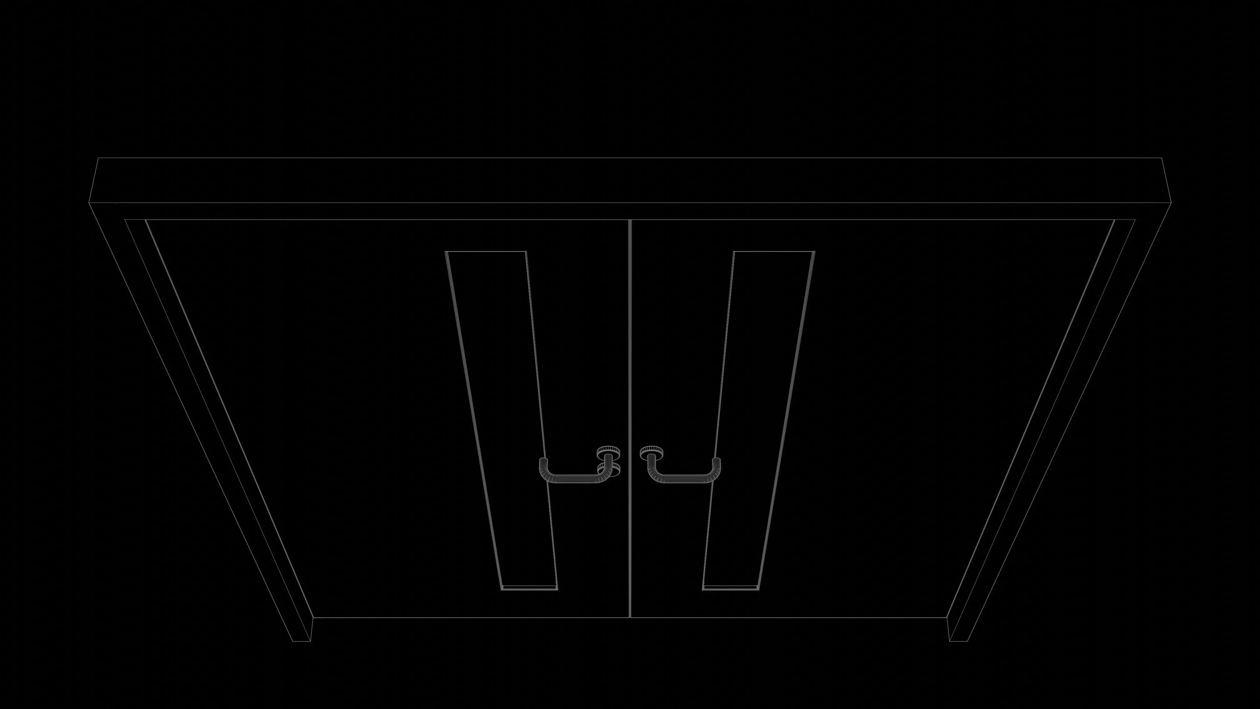 Door 25O32 3D model_9