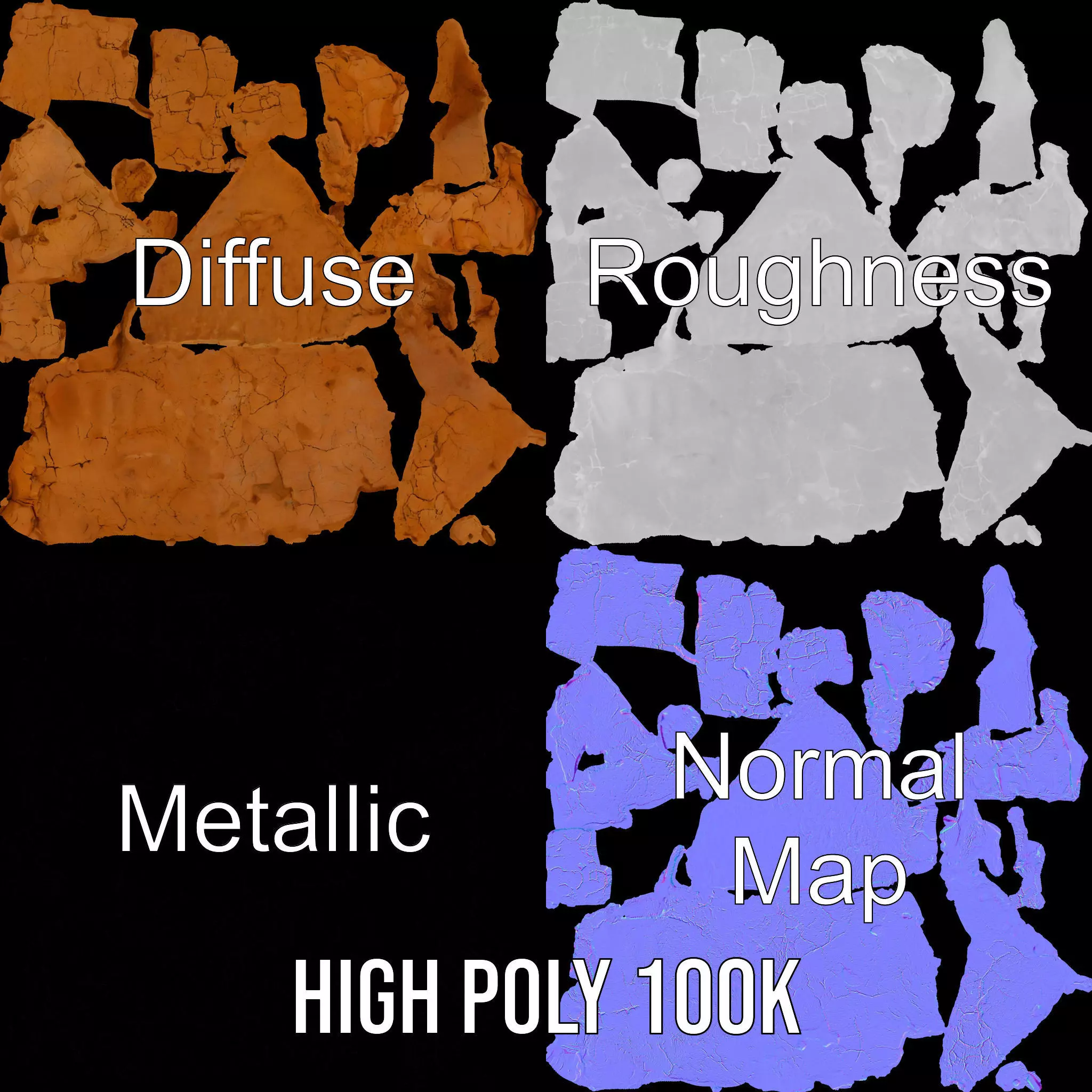 Rustic Stone Texture model pack Texture_4