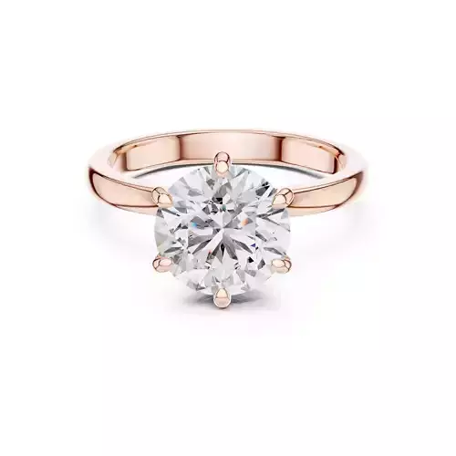 Round Cut Bow Hidden Halo Diamond Engagement Ring 3DM STL Video