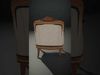 Elegant French Armchair model pack Low-poly 3D model_2