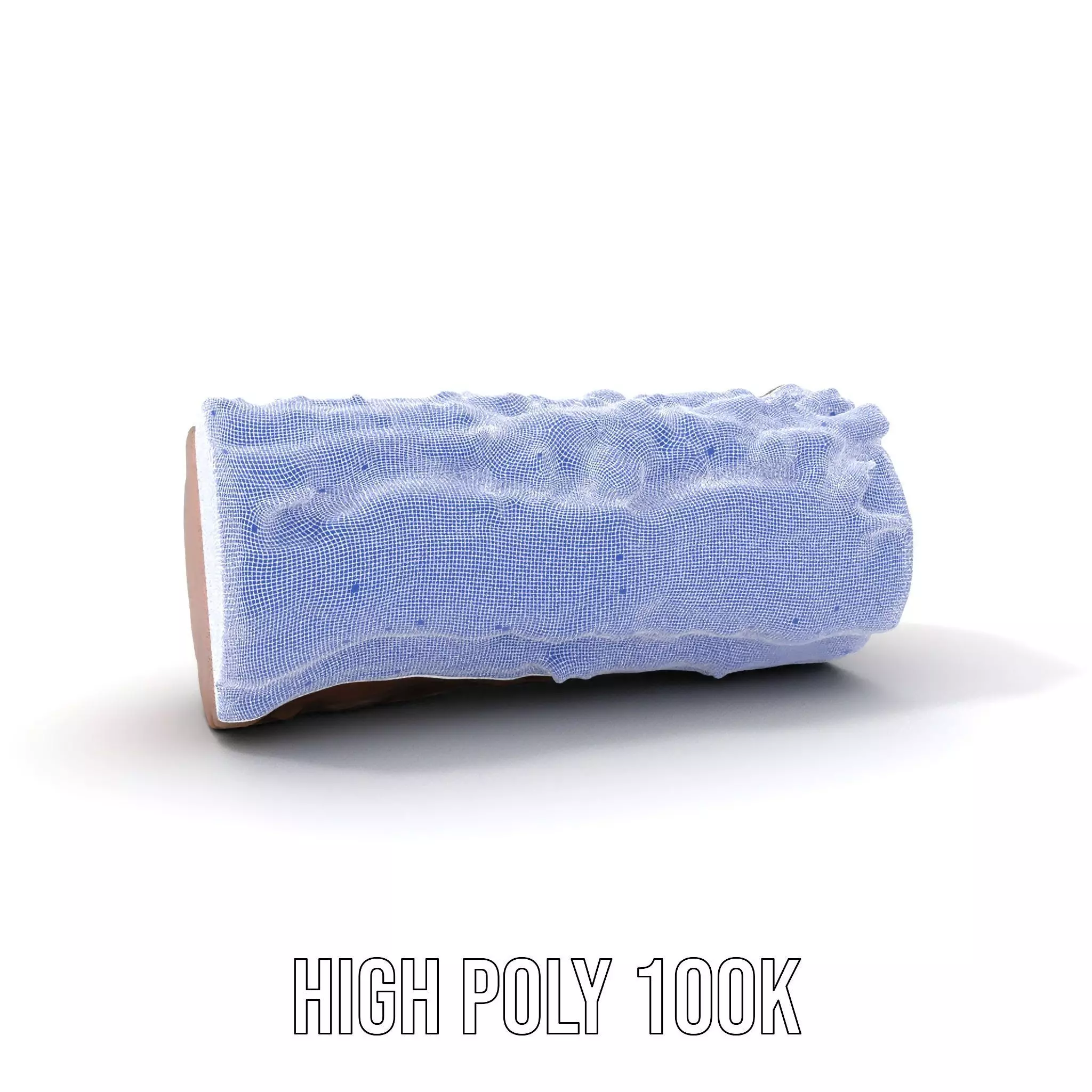 Mossy Log Detail model pack Low-poly 3D model_5