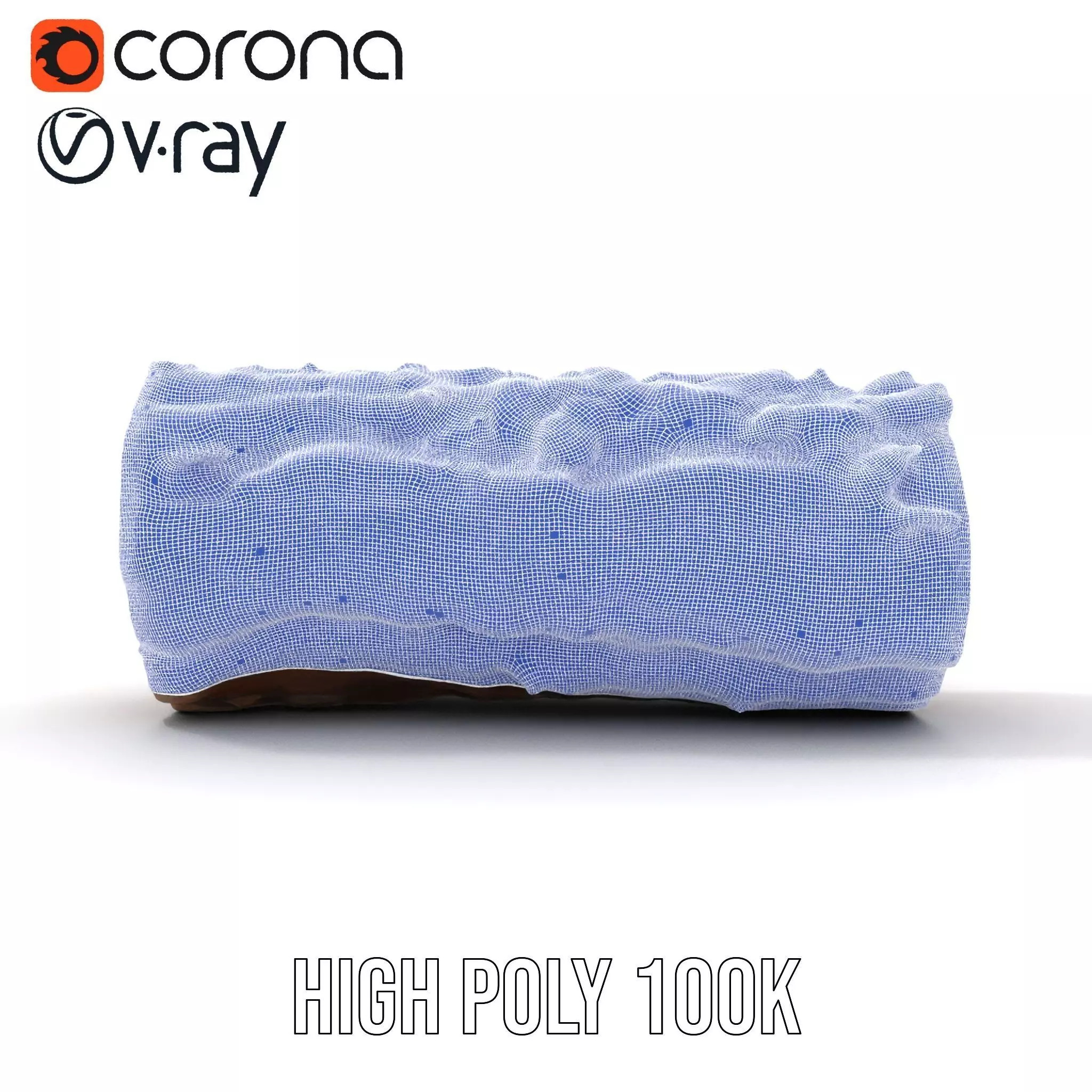 Mossy Log Detail model pack Low-poly 3D model_34