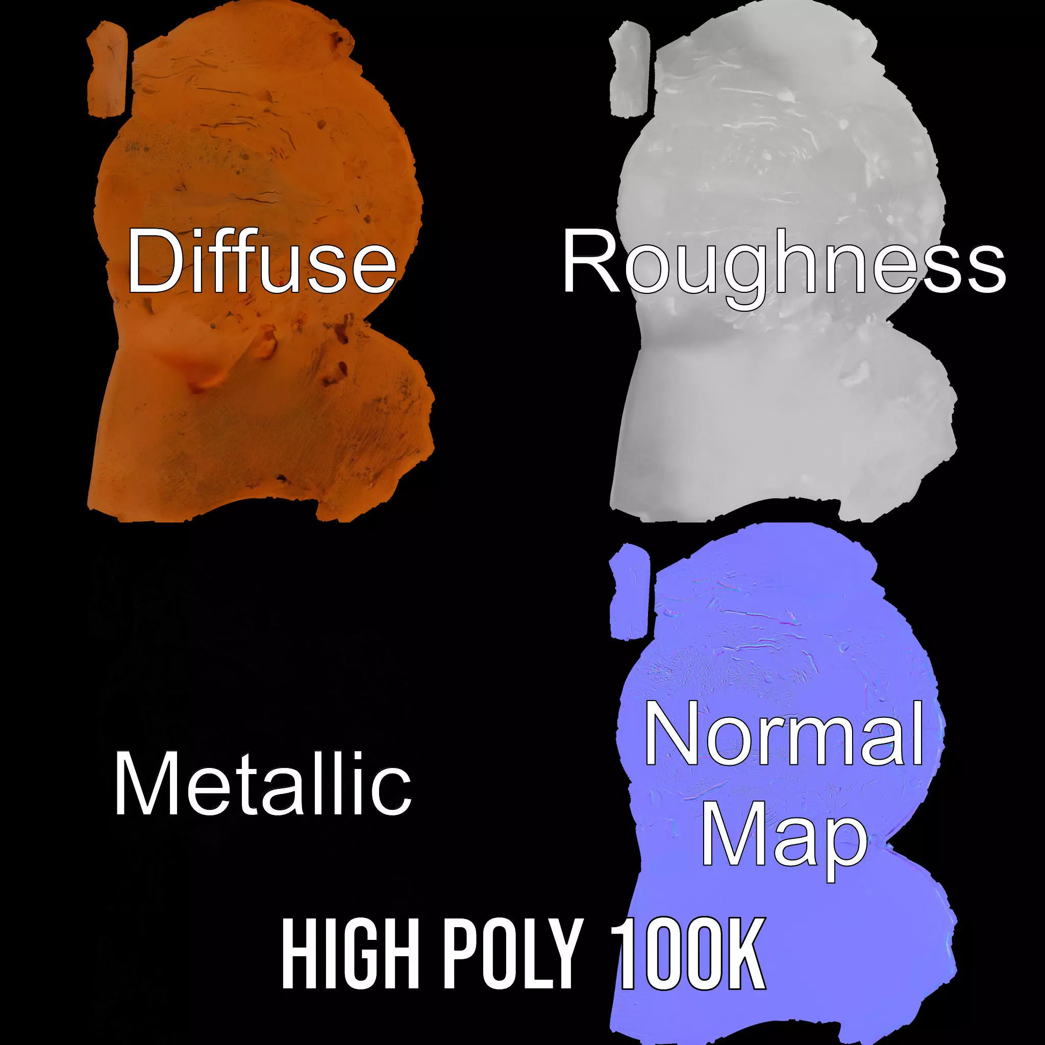 Mars Rock Texture model pack Texture_4