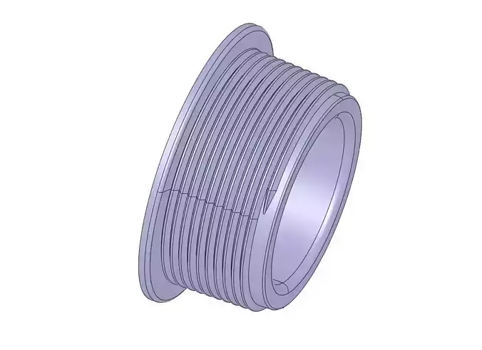 Filetto Maschio 2 pollici iso7