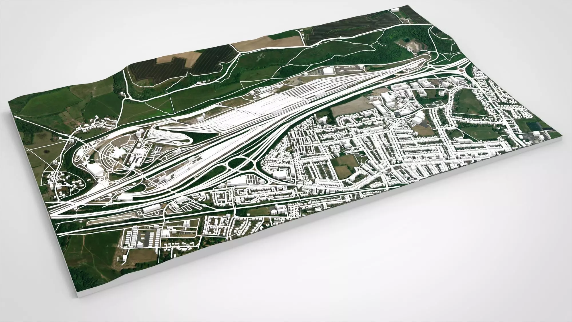 Eurotunnel Terminal Building Folkestone 3D model_9