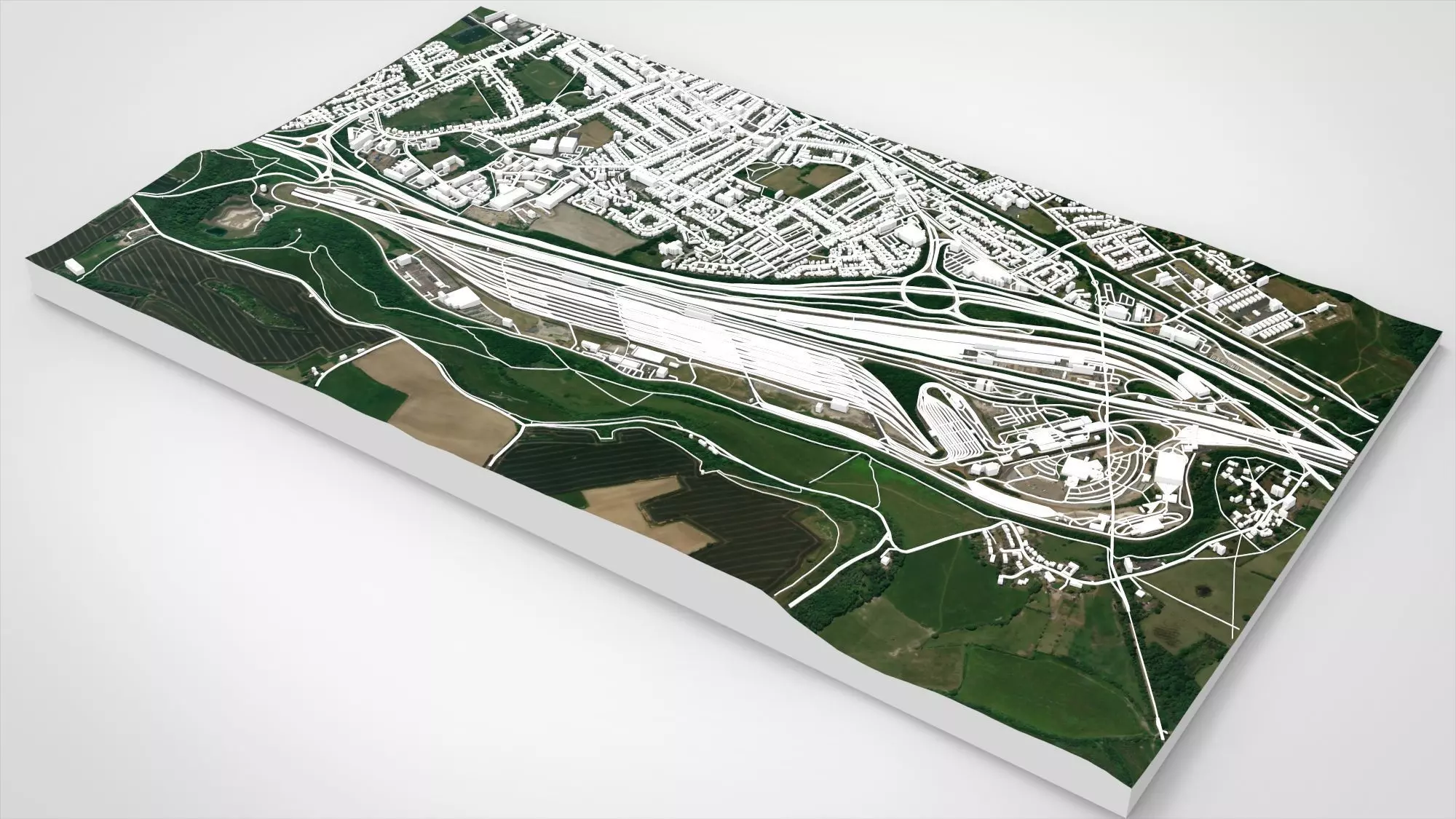 Eurotunnel Terminal Building Folkestone 3D model_10