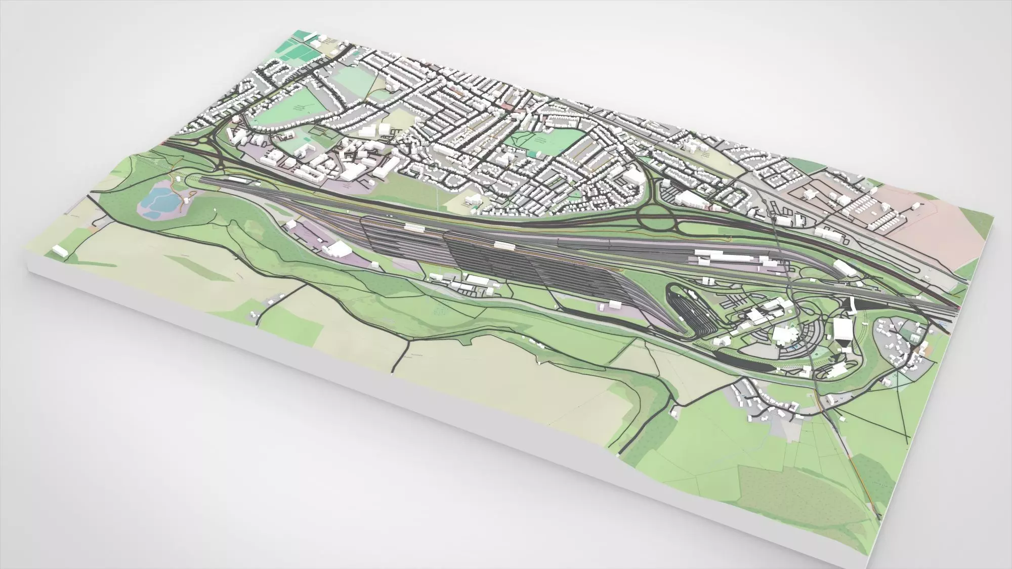 Eurotunnel Terminal Building Folkestone 3D model_8