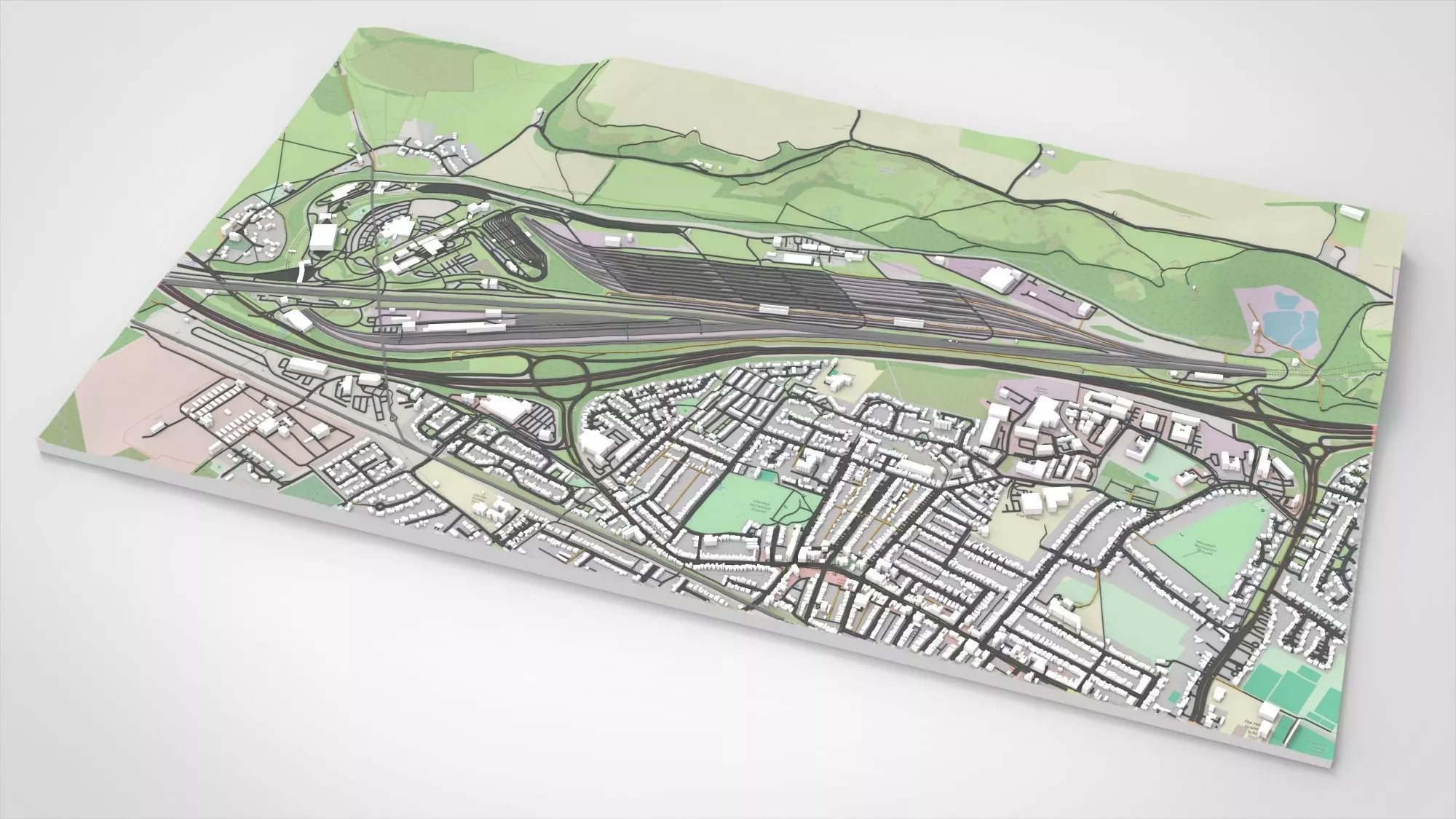 Eurotunnel Terminal Building Folkestone 3D model_4