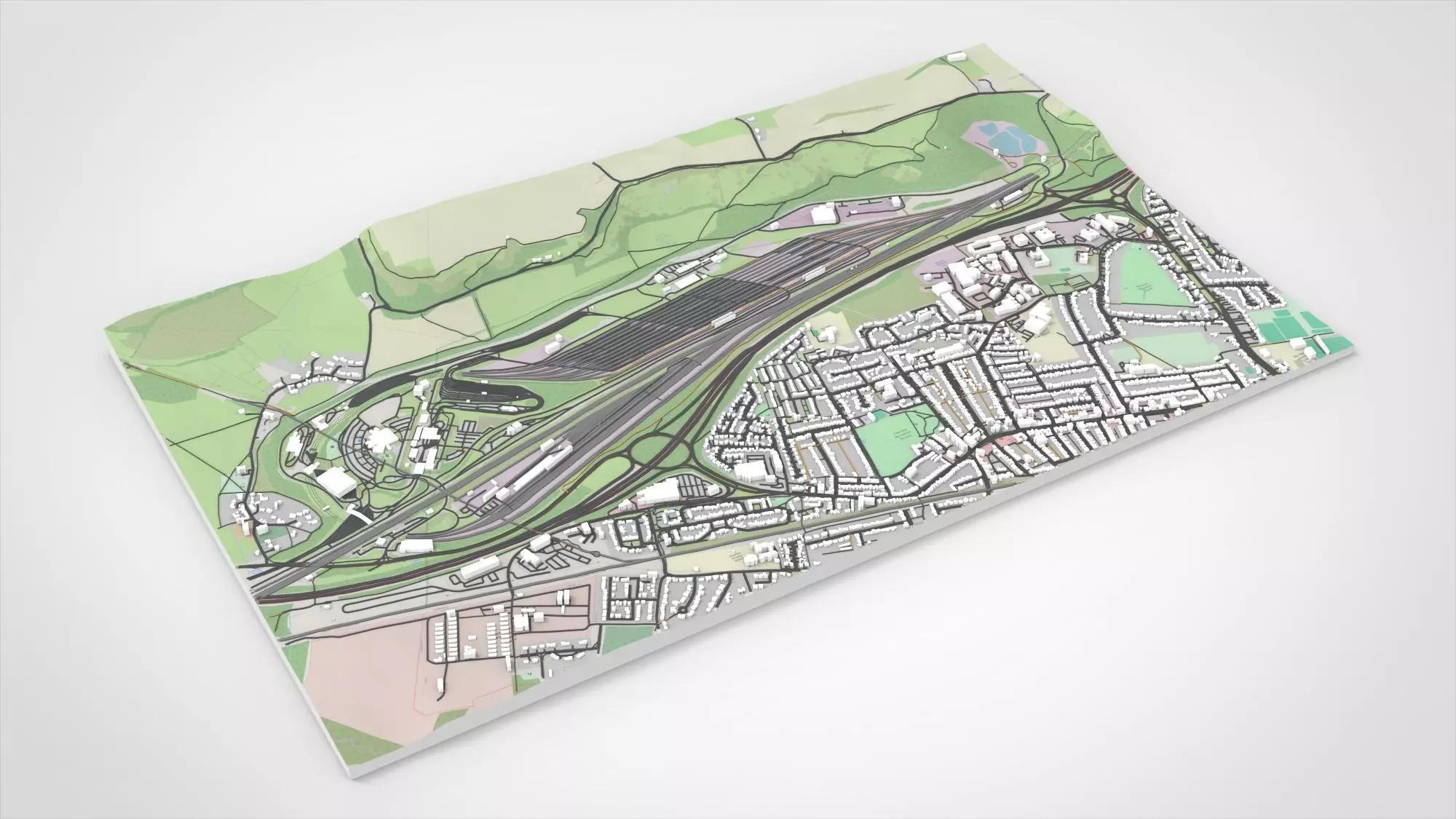 Eurotunnel Terminal Building Folkestone 3D model_6