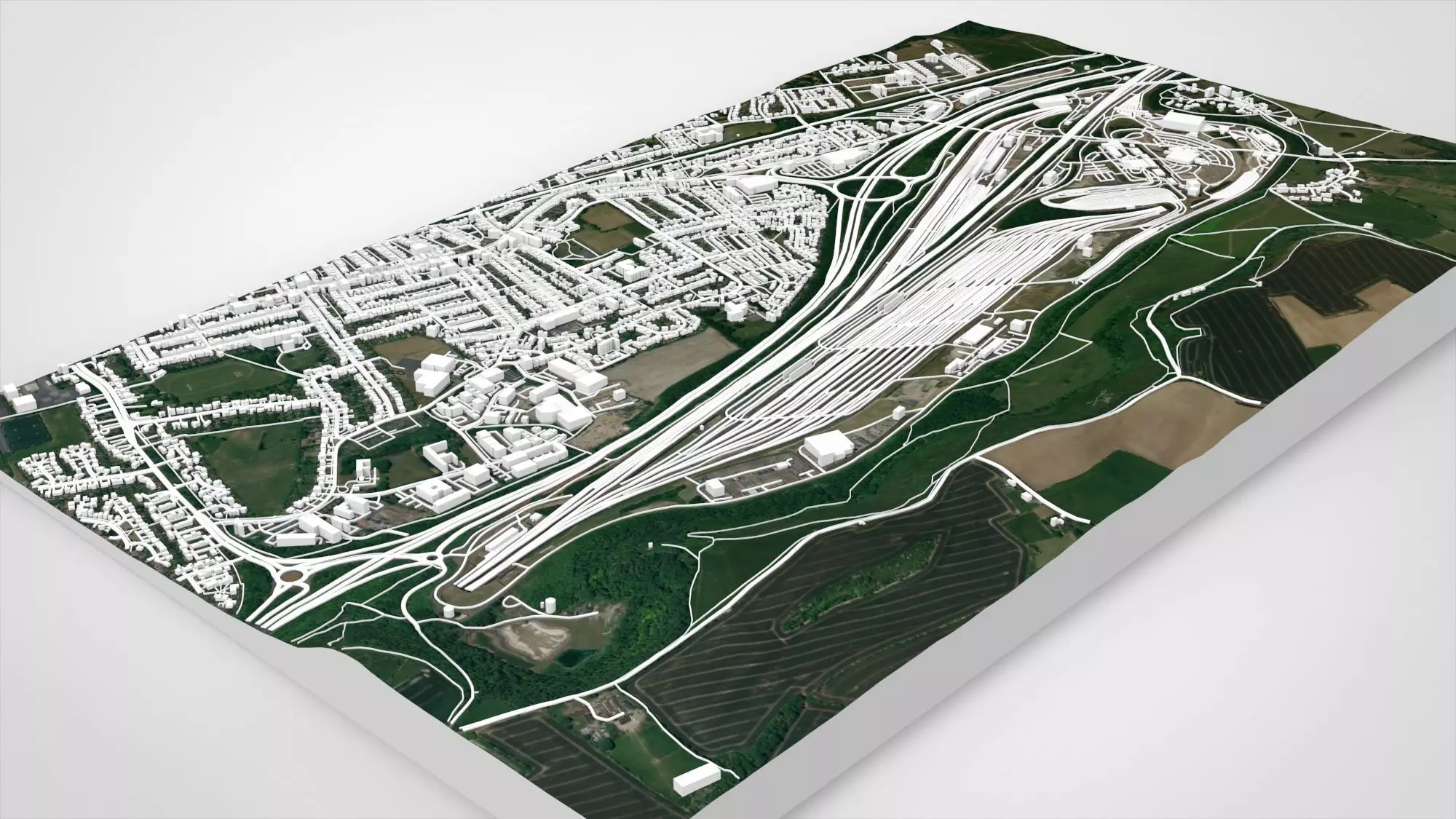 Eurotunnel Terminal Building Folkestone 3D model_7