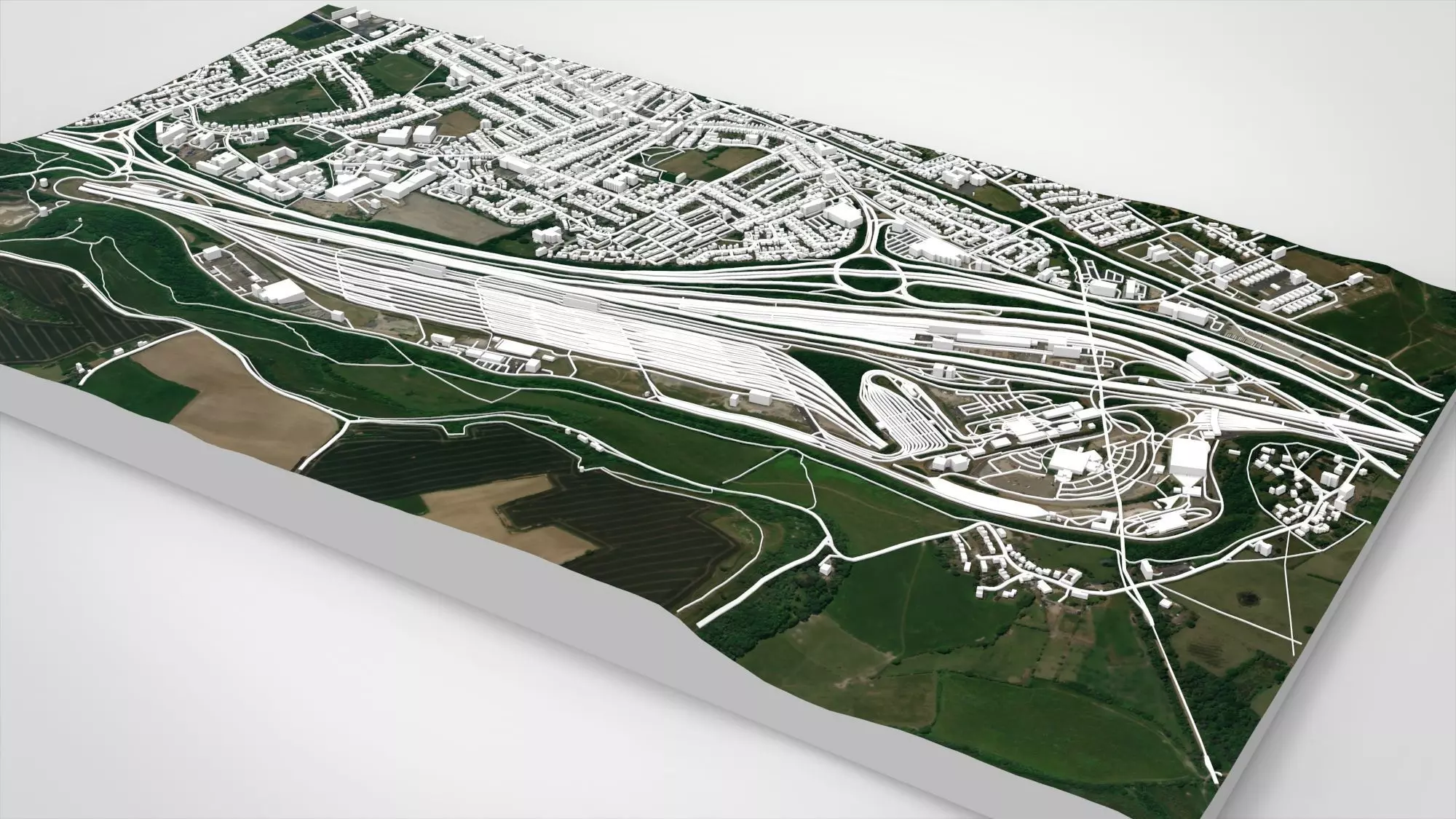 Eurotunnel Terminal Building Folkestone 3D model_5