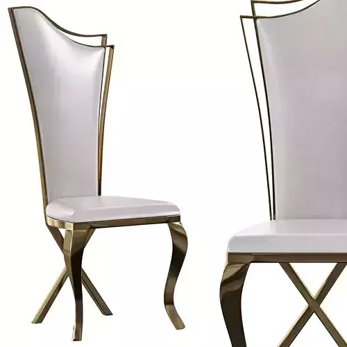 White Upholstered Dining Chairs