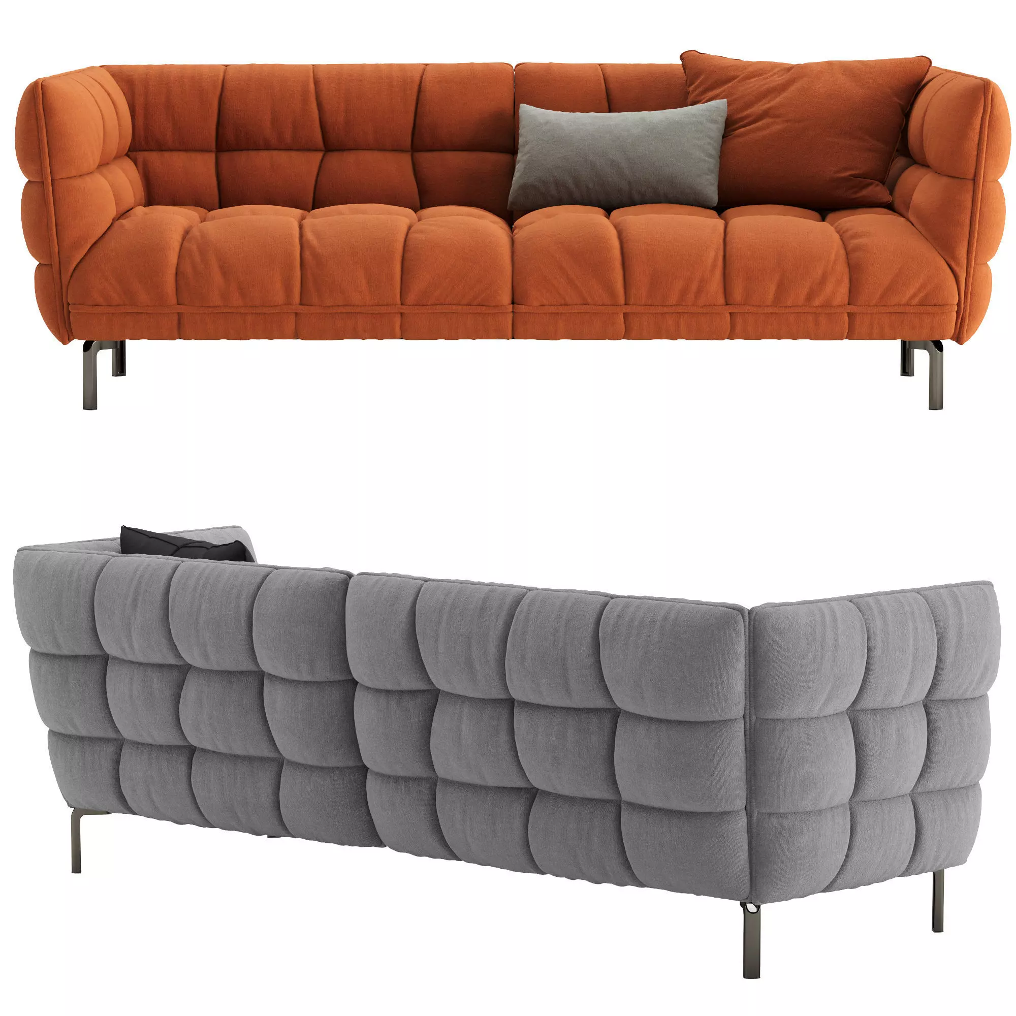 Husk Sofa 3D model_2