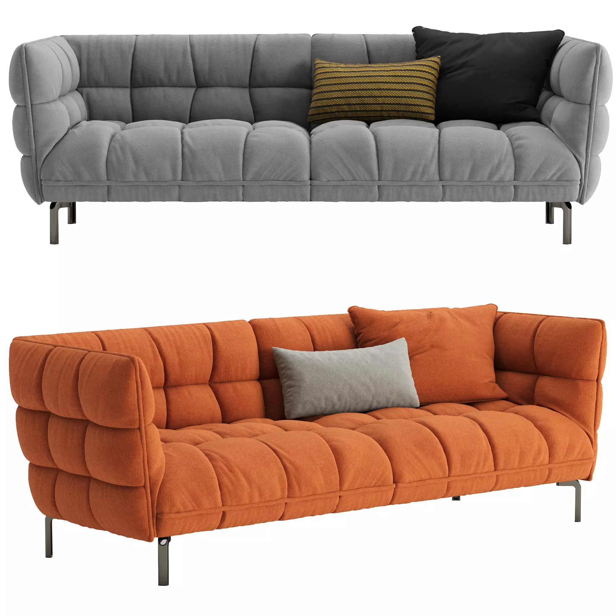 Husk Sofa 3D model_1