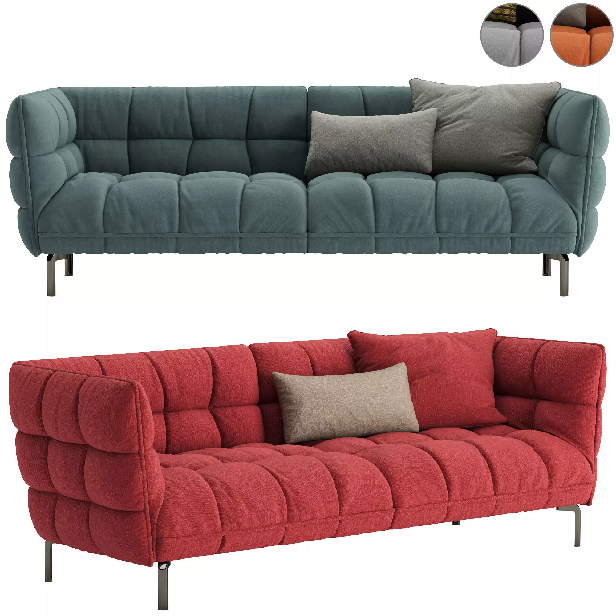 Husk Sofa 3D model_0