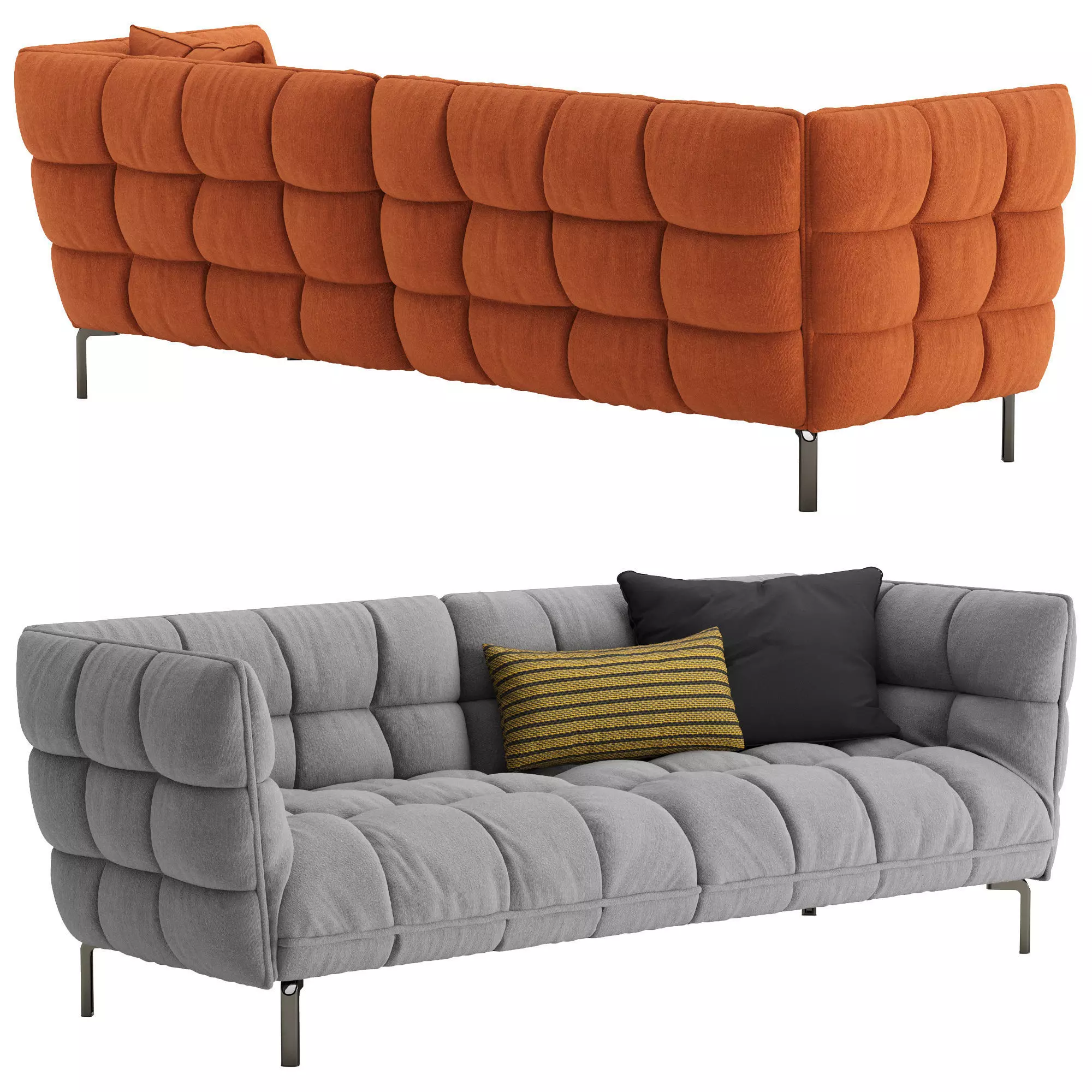 Husk Sofa 3D model_5