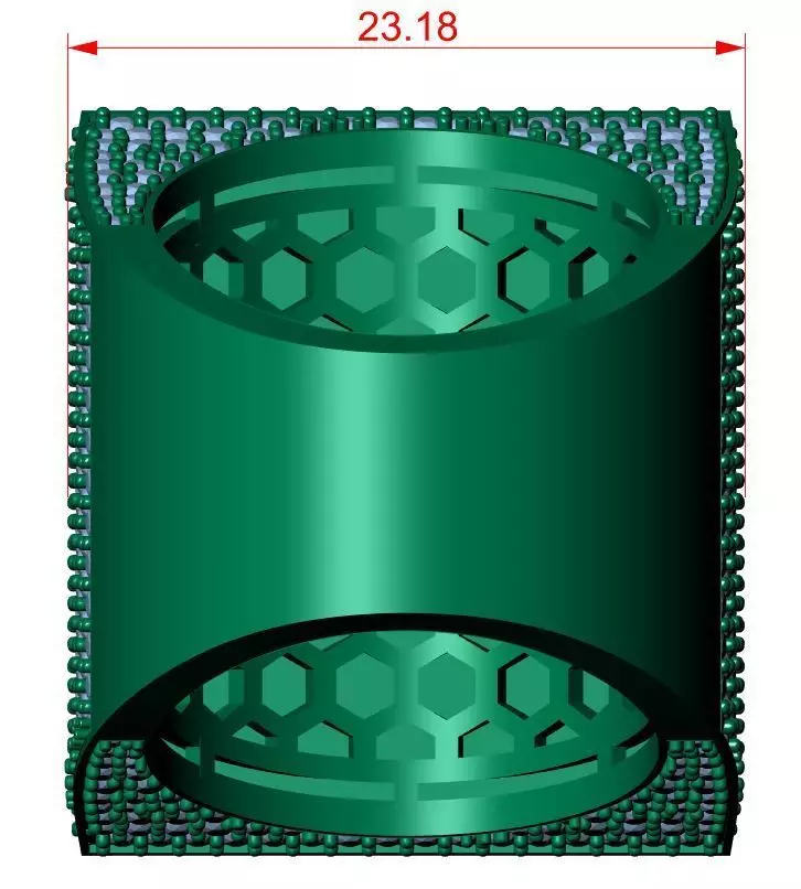 Custom Initial A to Z Letter Diamond Ring - Alphabet Rings 3D print model_9