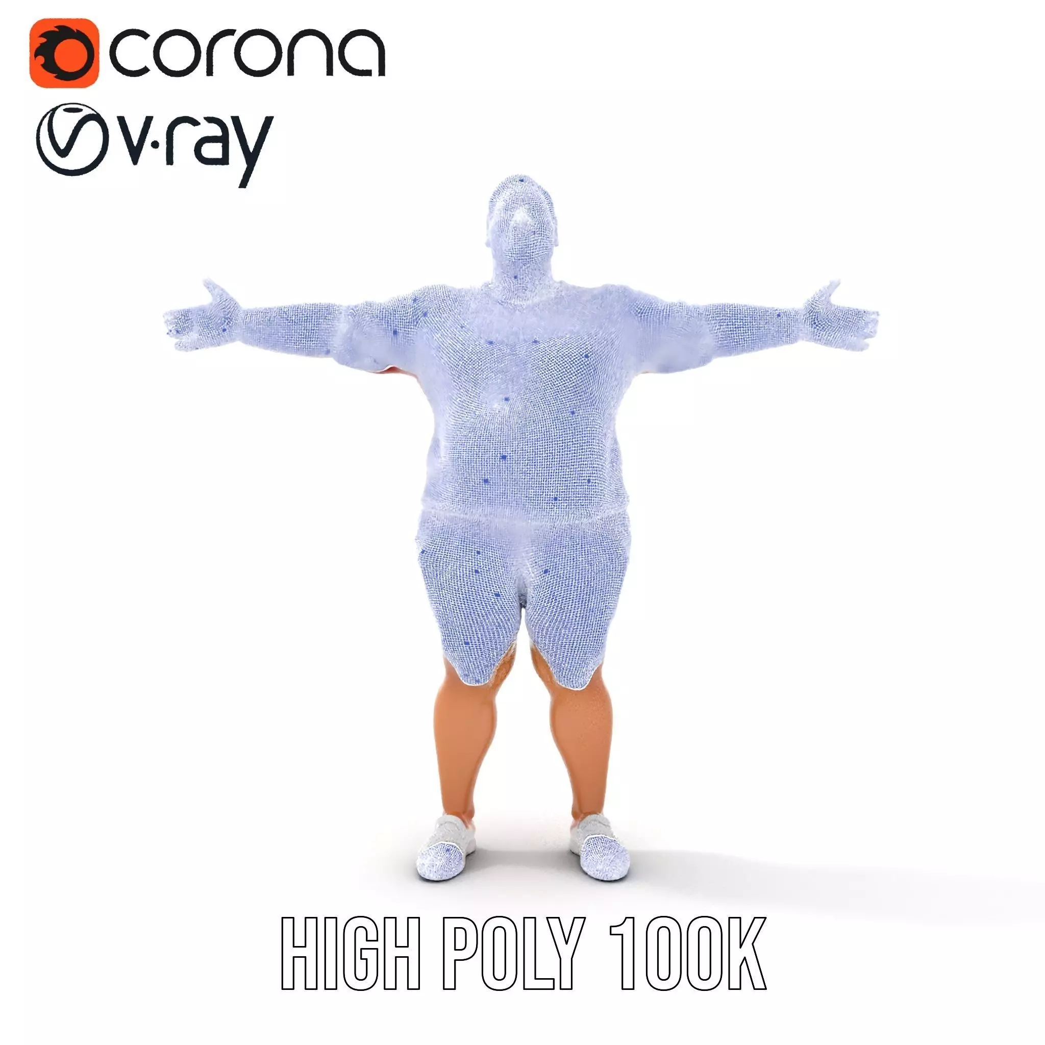 Casual Outfit Red Sweater model pack Low-poly 3D model_26