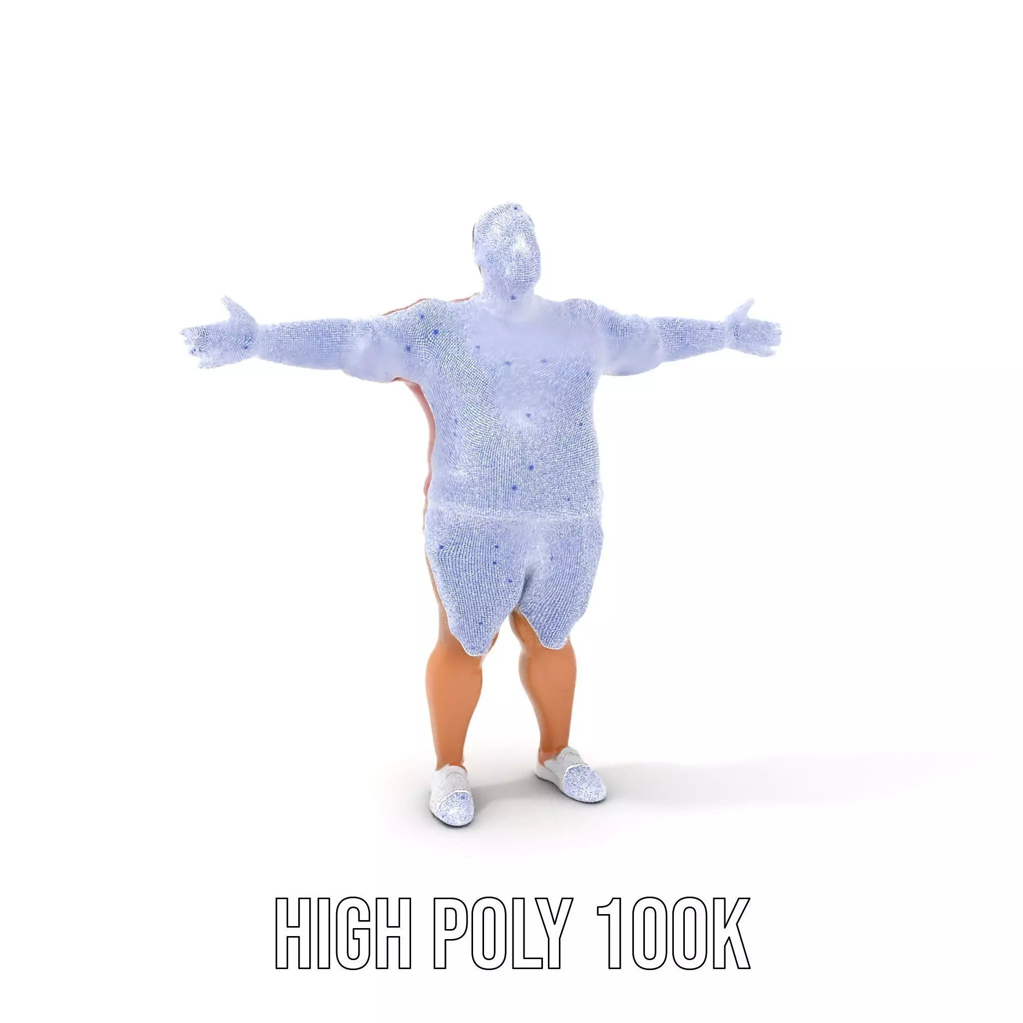 Casual Outfit Red Sweater model pack Low-poly 3D model_5