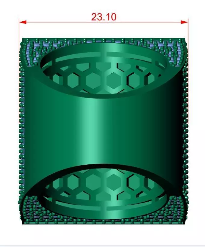 Custom Initial A to Z Letter Diamond Ring - Alphabet Rings 3D print model_9