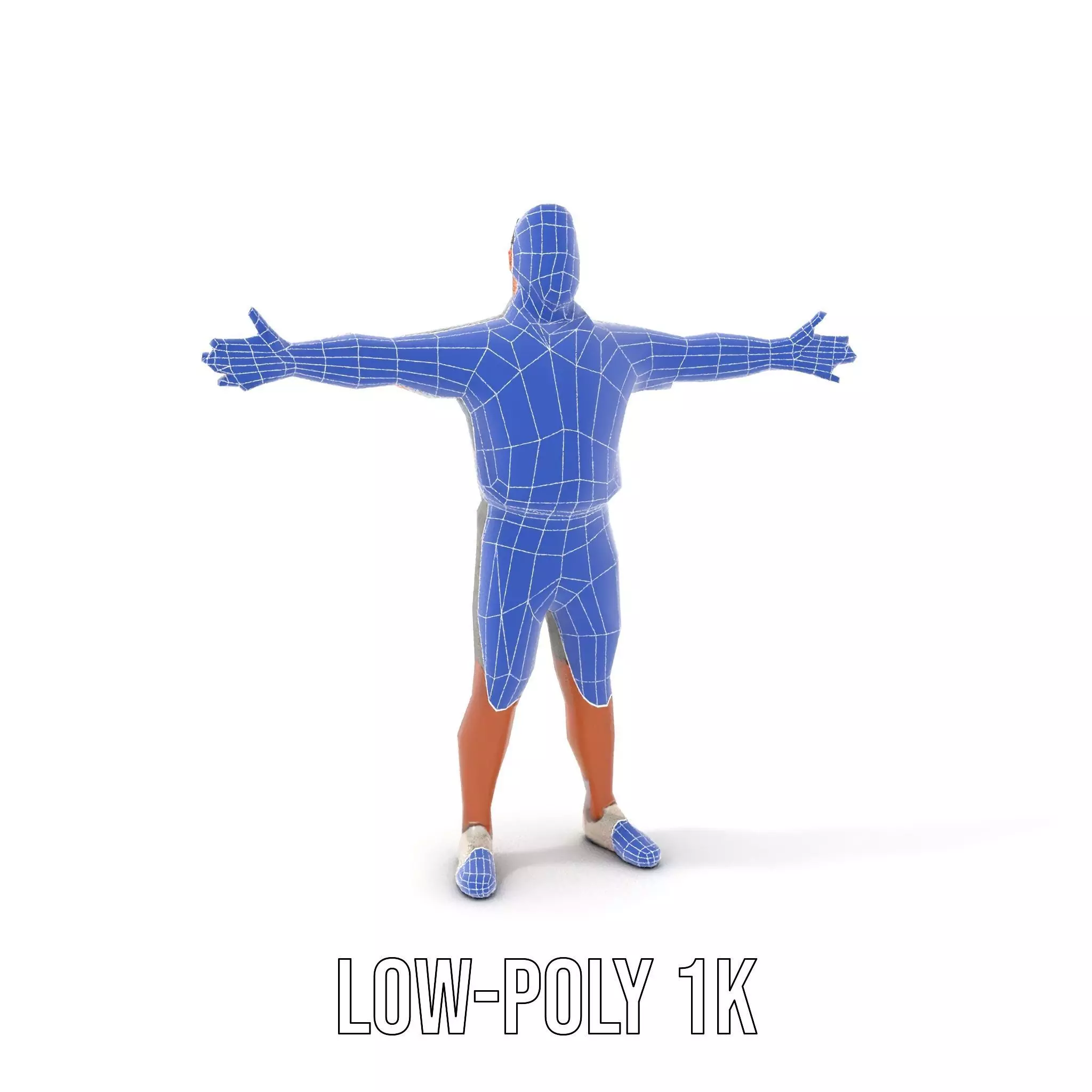 Casual Summer Outfit model pack Low-poly 3D model_20